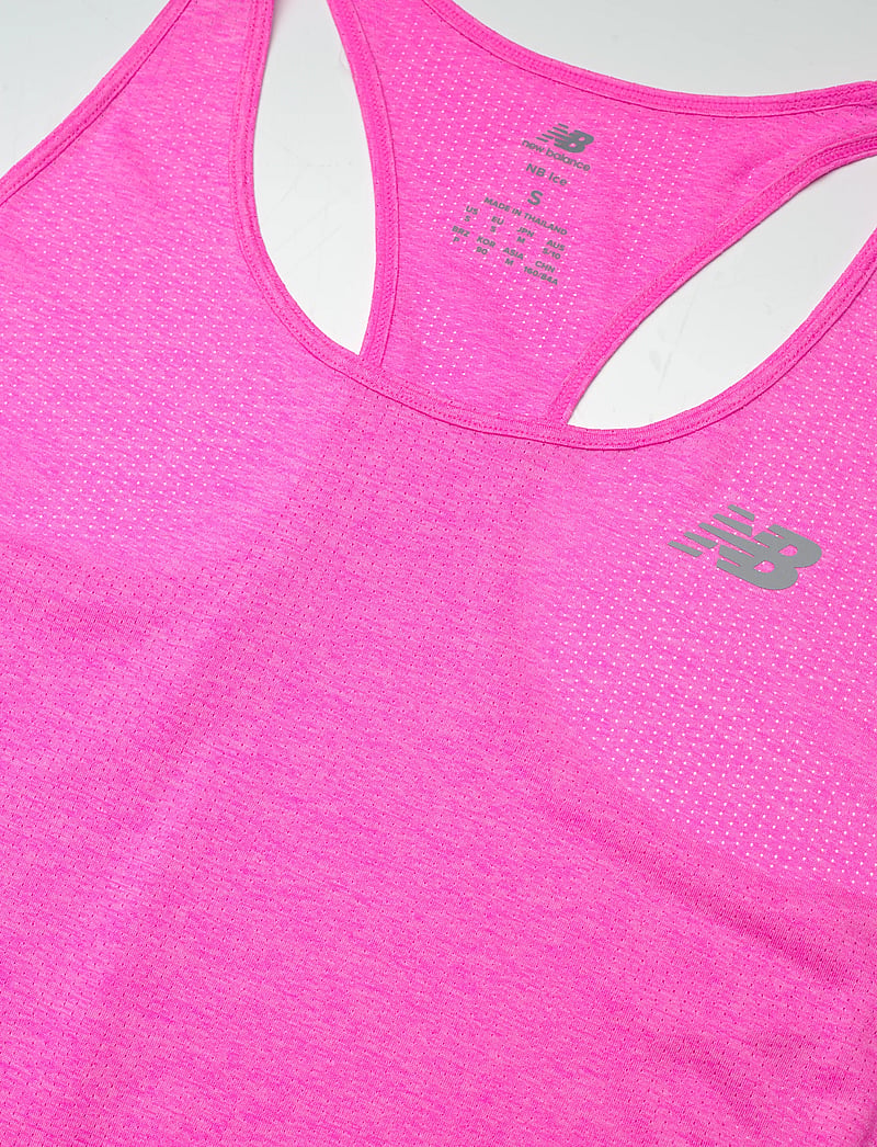New Balance - Athletics Tank - tank tops - pink heat heather - 2