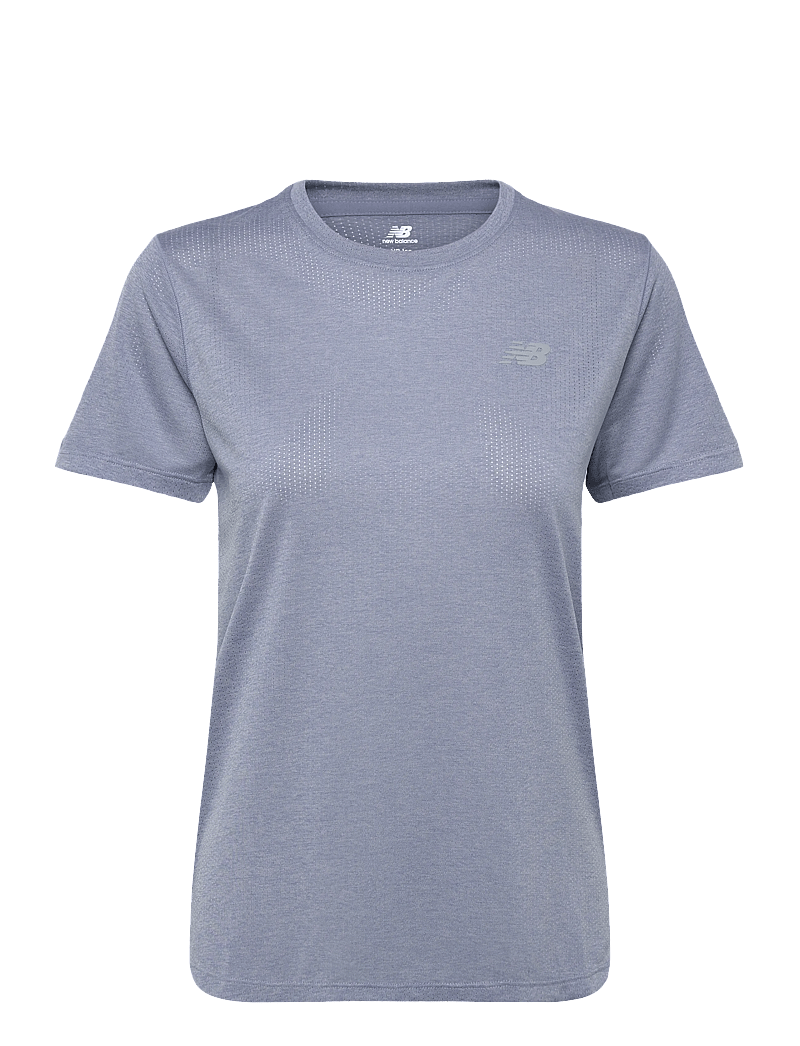 New Balance - Athletics T-Shirt - skjortor - dusk shower heather - 0