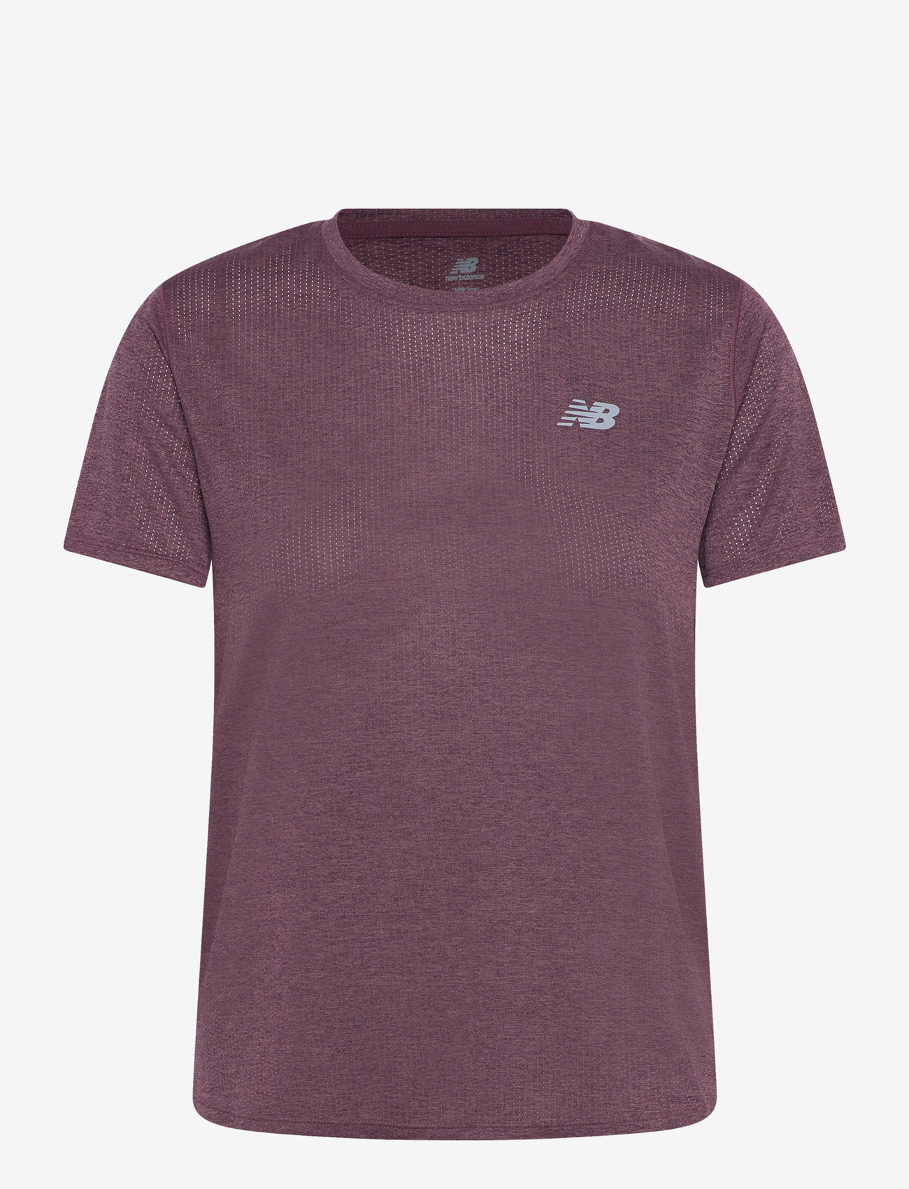 New Balance - Athletics T-Shirt - shirts - faded plum heather - 1