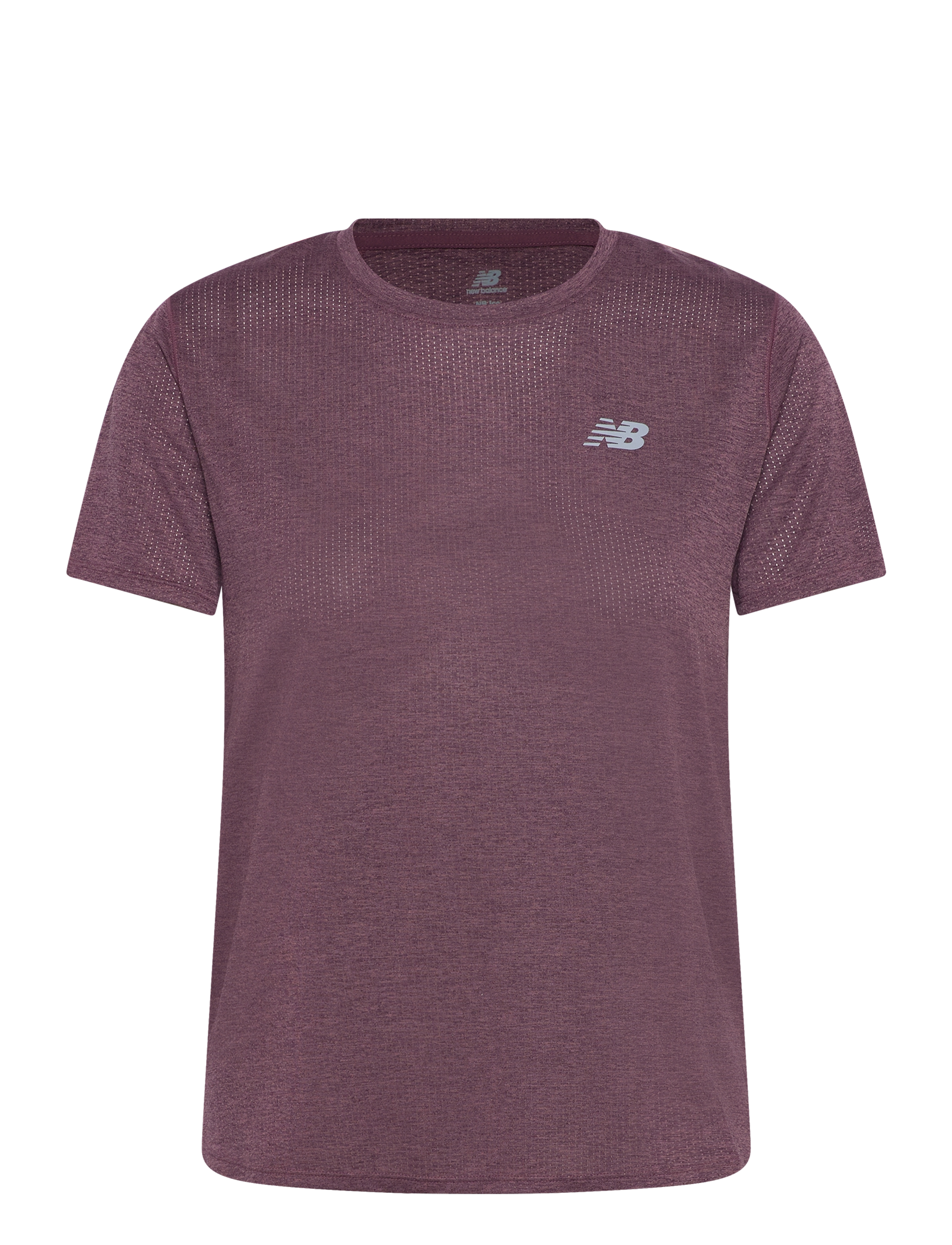 New Balance Athletics T-Shirt - New Balance - FADED PLUM HEATHER / purple
