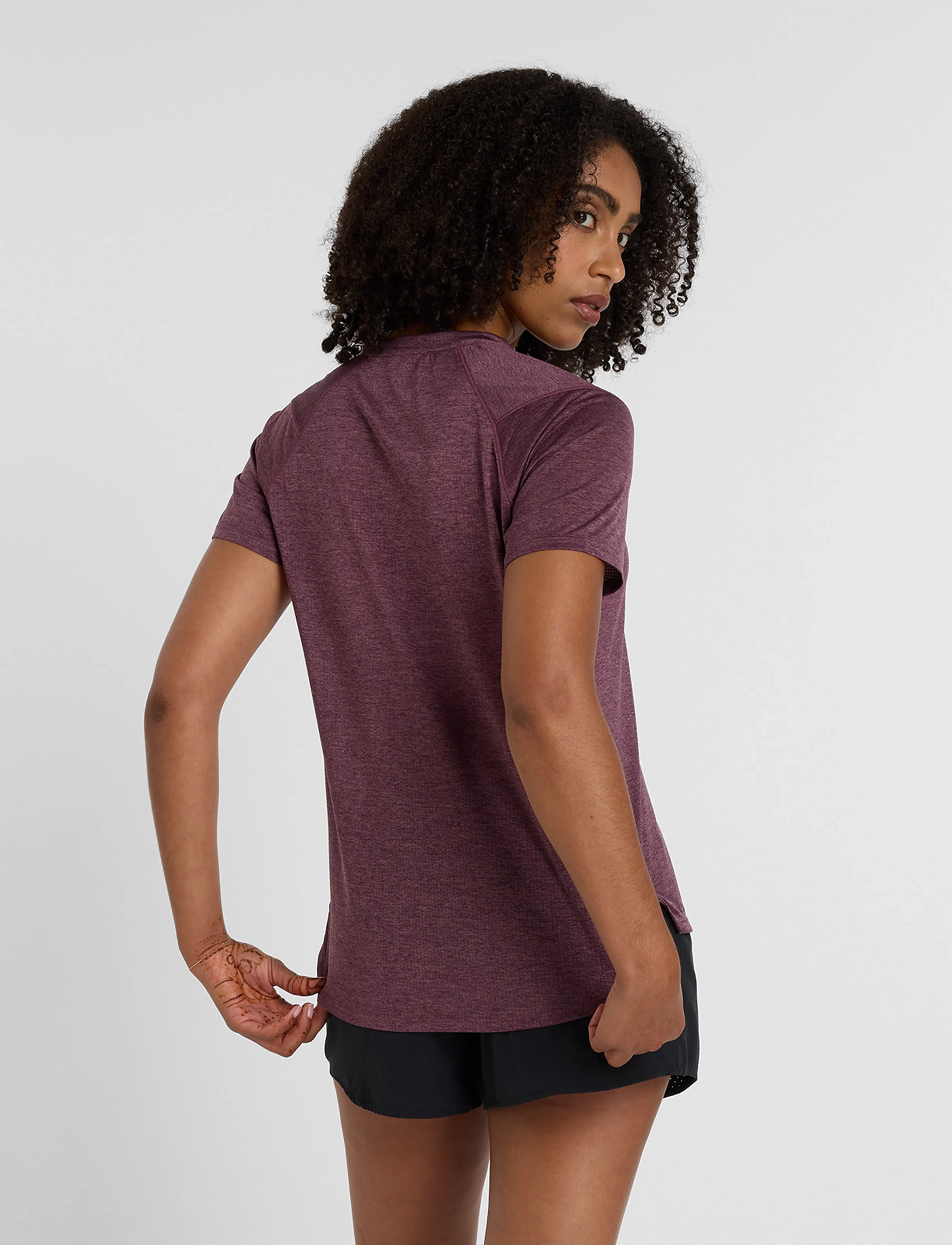 New Balance - Athletics T-Shirt - t-shirts - faded plum heather - 3