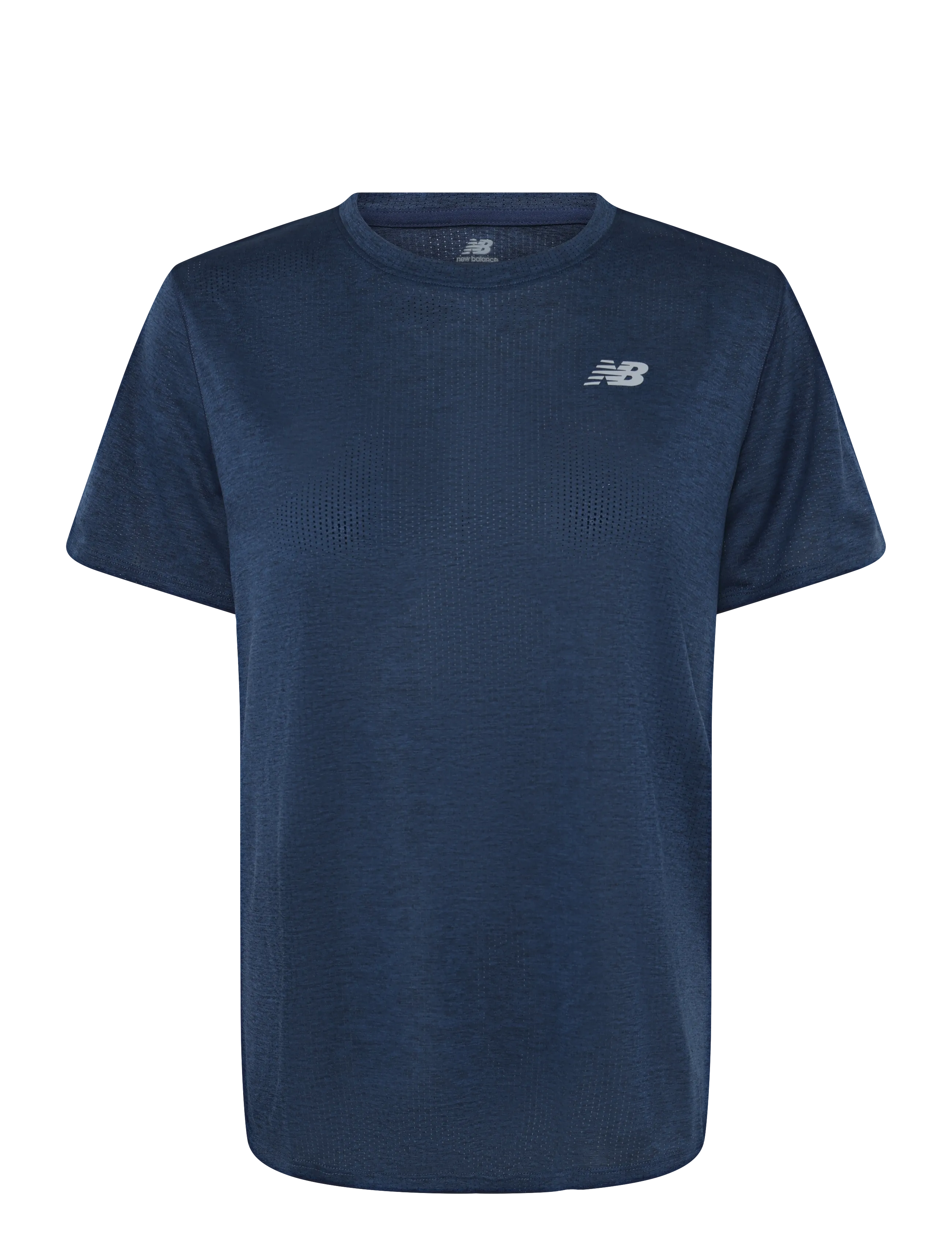 New Balance Athletics T-Shirt - New Balance - NB NAVY HEATHER / navy