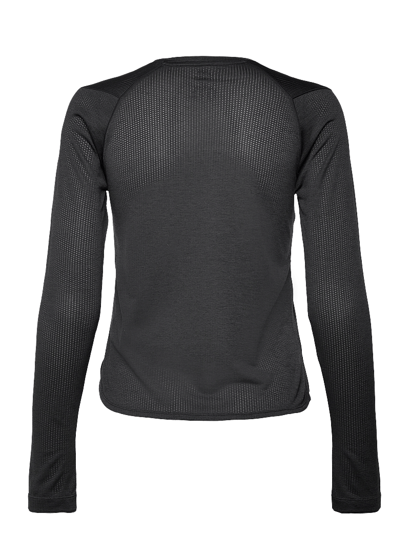 New Balance - Athletics Long Sleeve - langarmshirts - black heather - 1