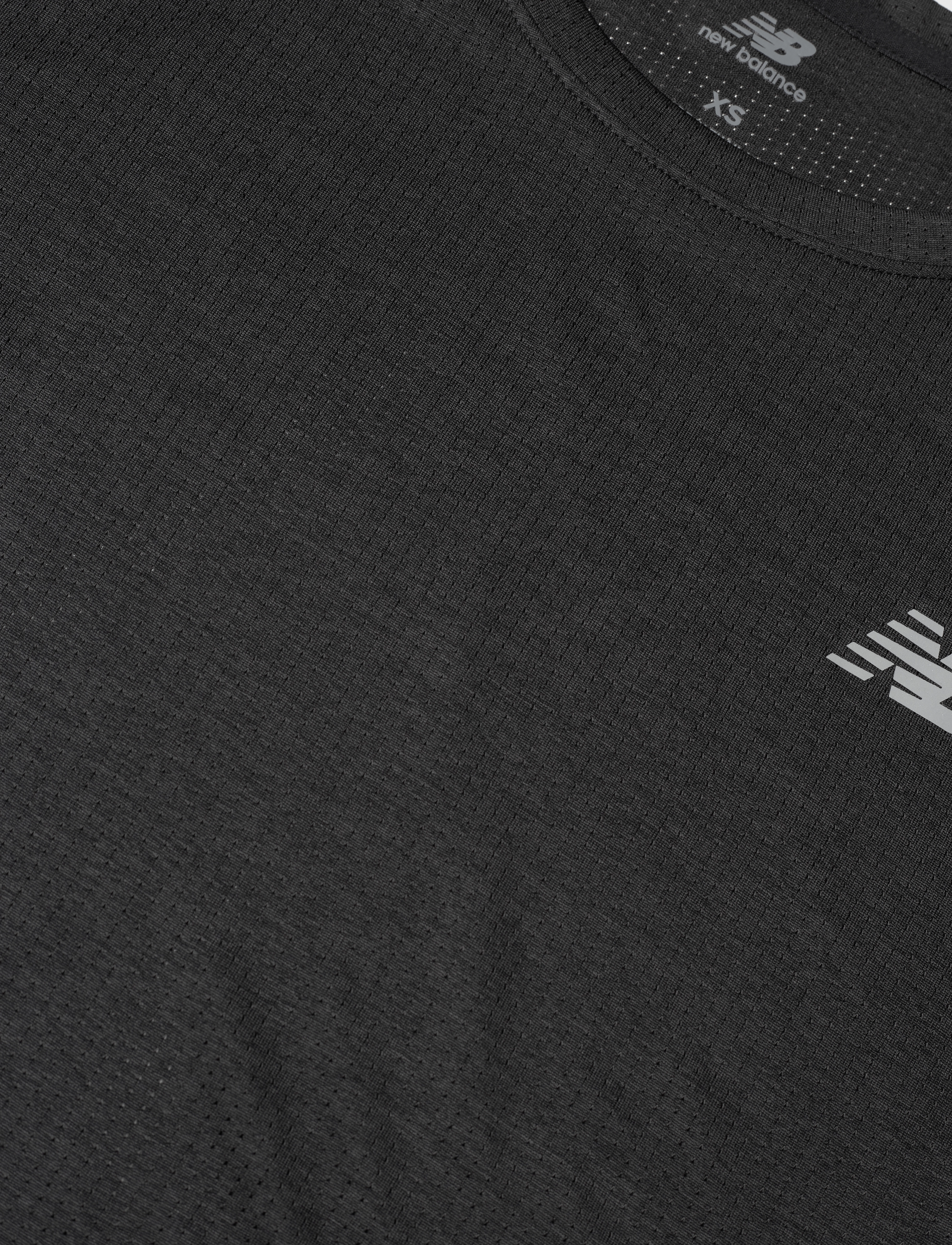 New Balance - Athletics Long Sleeve - långärmade tröjor - black heather - 2