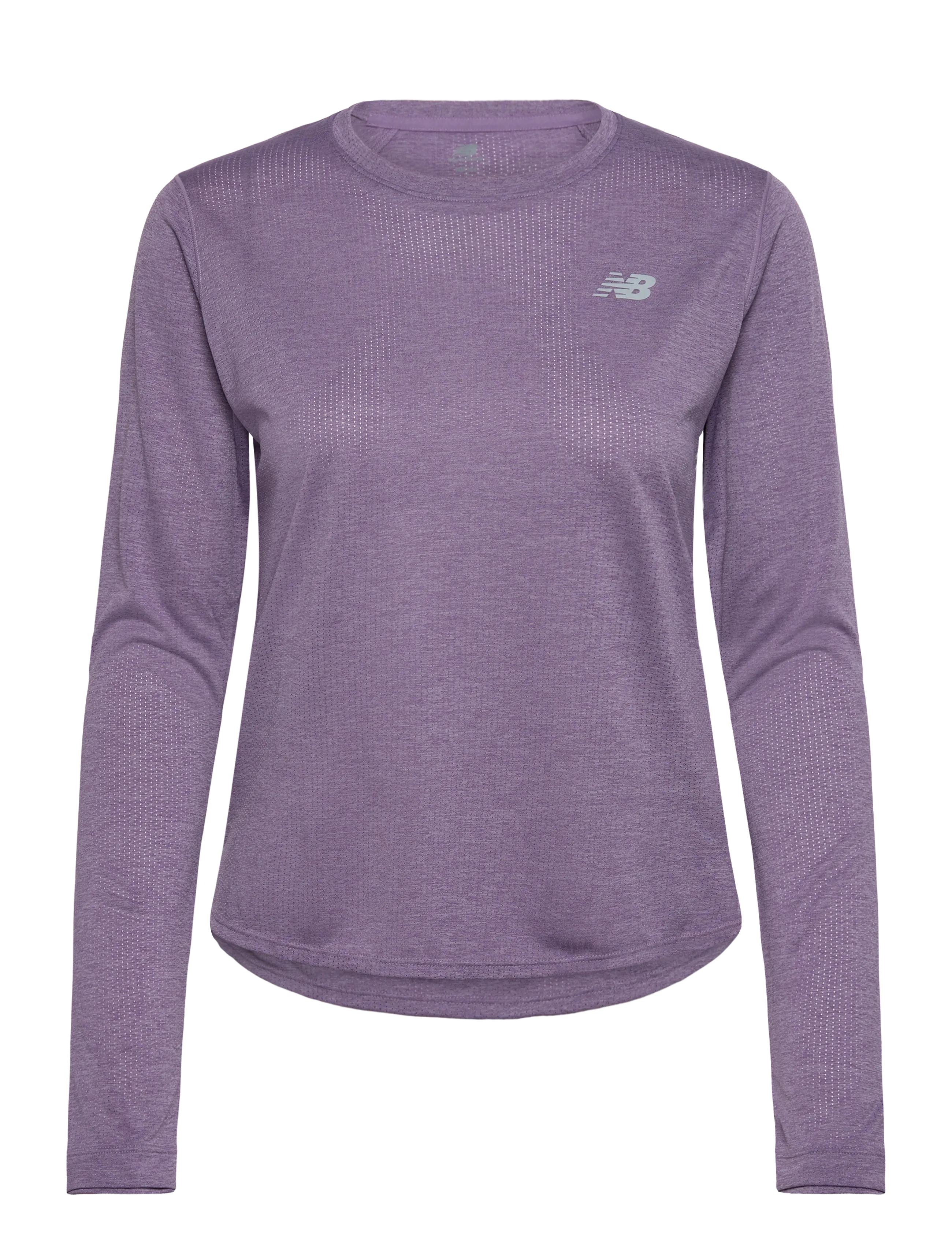 New Balance Athletics Long Sleeve - New Balance - CANDIED VIOLET HEATHER / purple