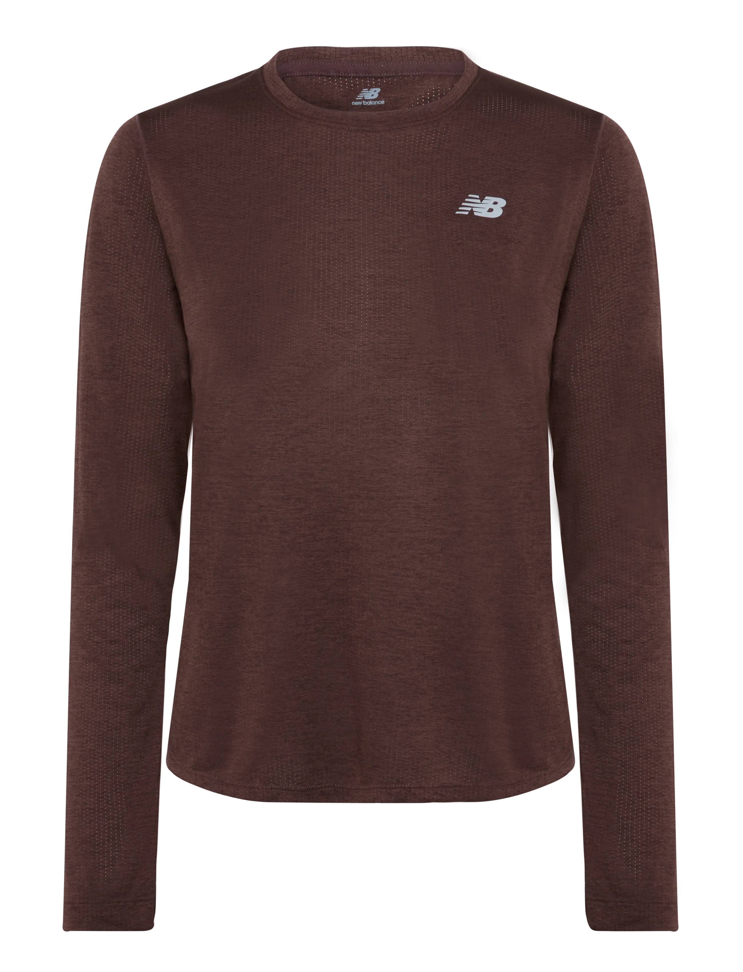 New Balance RC Essential Long Sleeve - New Balance - CHERRY LEATHER / burgundy