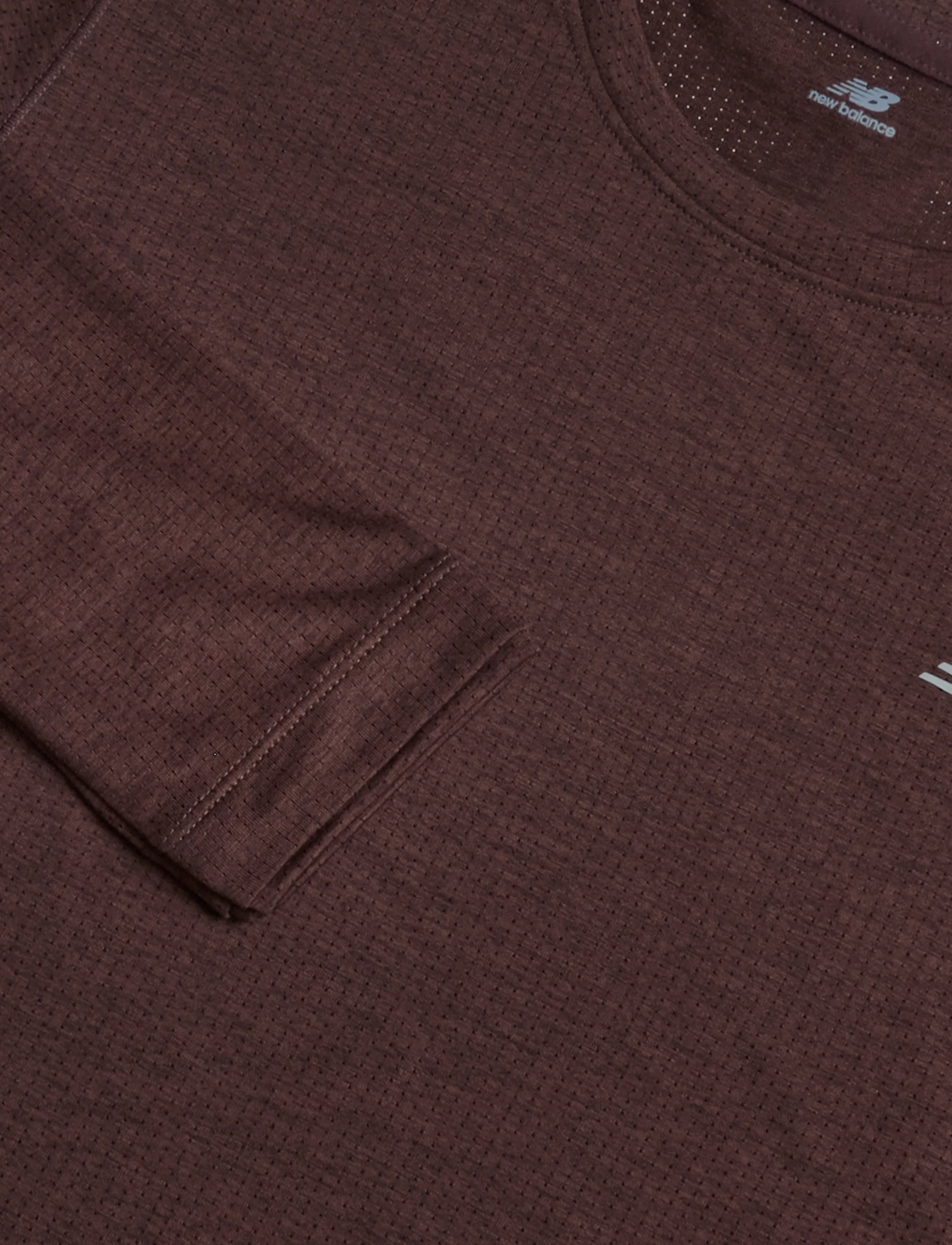 New Balance - RC Essential Long Sleeve - langarmshirts - cherry leather - 2