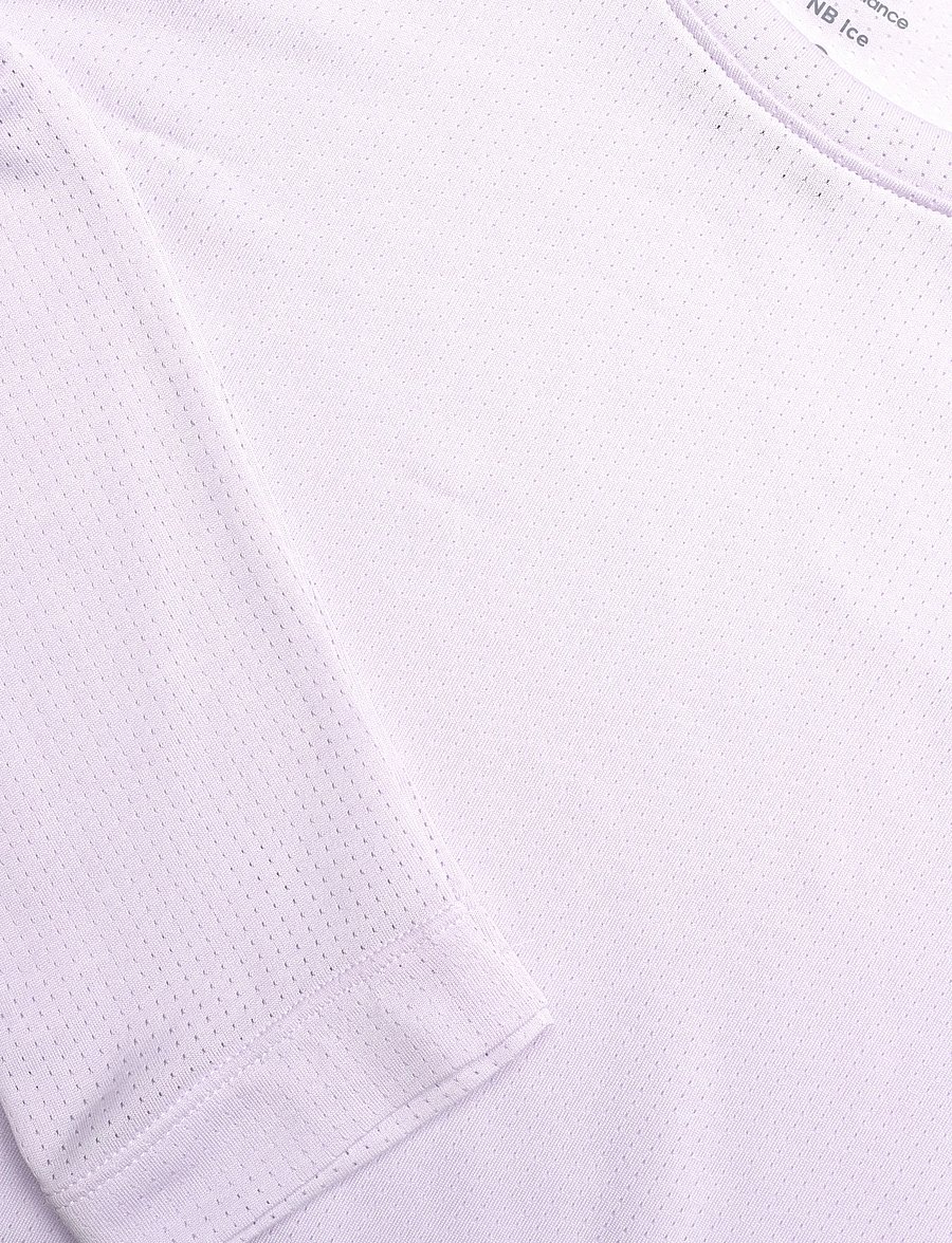 New Balance - Athletics Long Sleeve - taro heather - 2