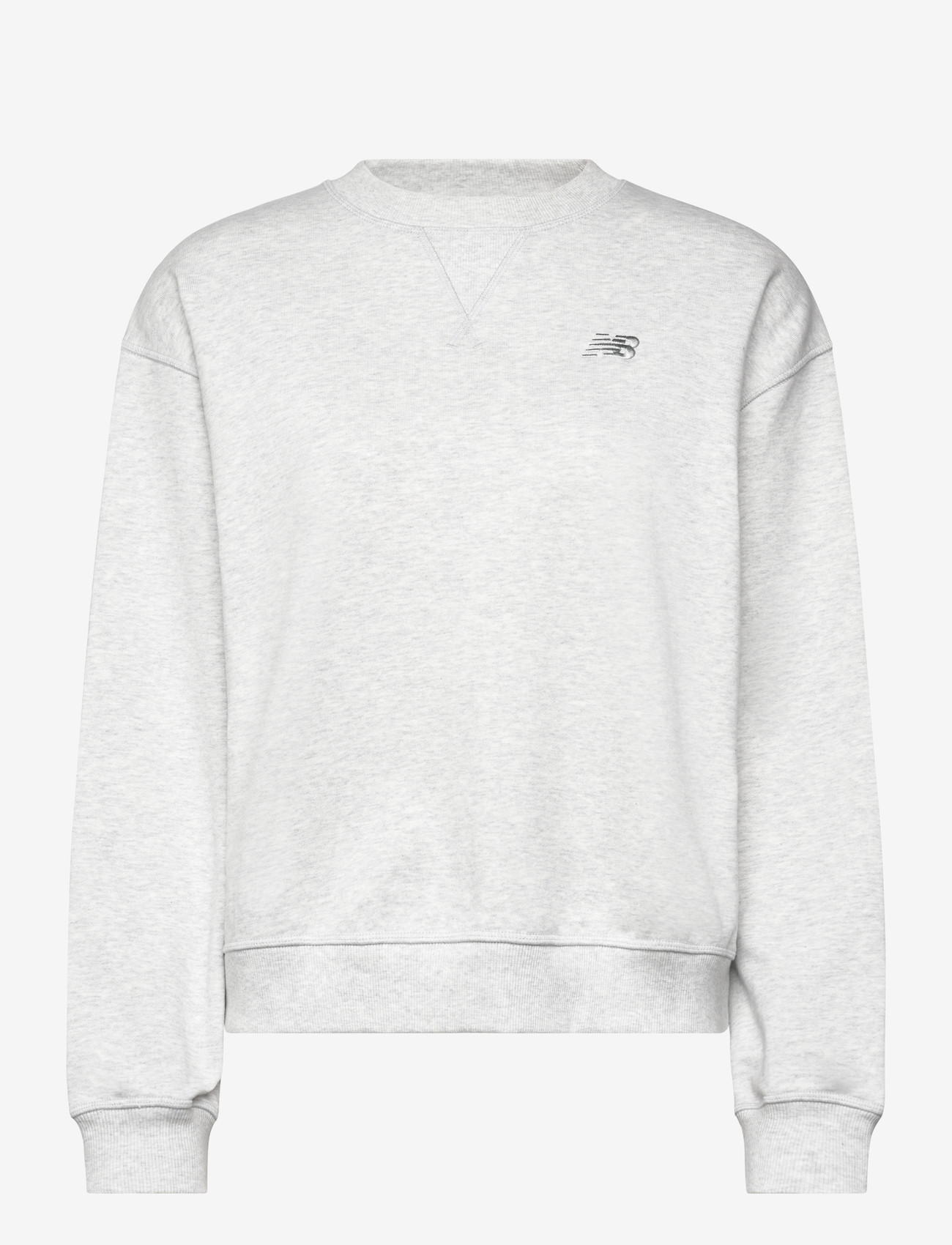 New Balance - Athletics French Terry Crew - dressipluusid - ash heather - 0