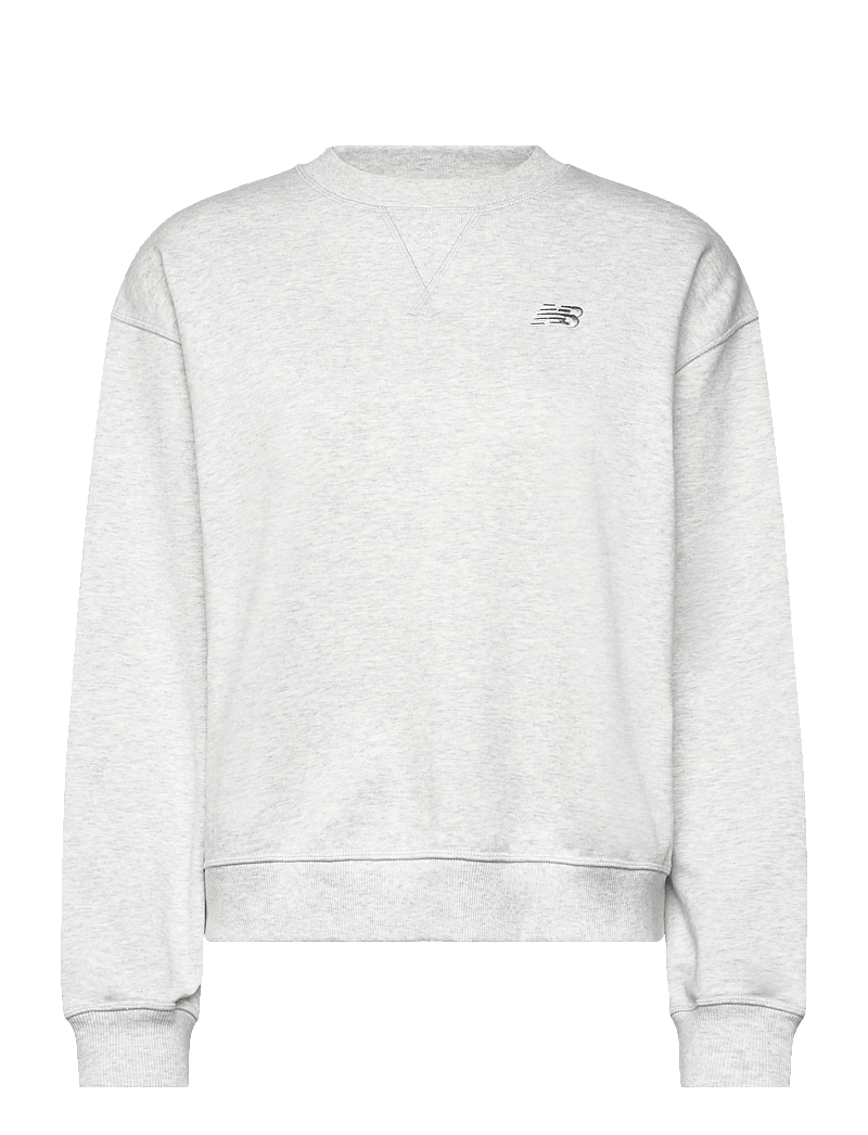 New Balance - Athletics French Terry Crew - oberteile - ash heather - 0