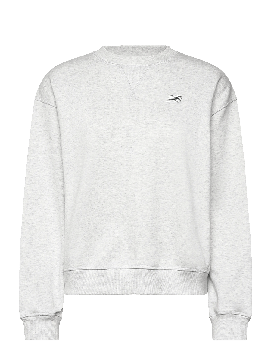 New Balance - Athletics French Terry Crew - yläosat - ash heather - 0