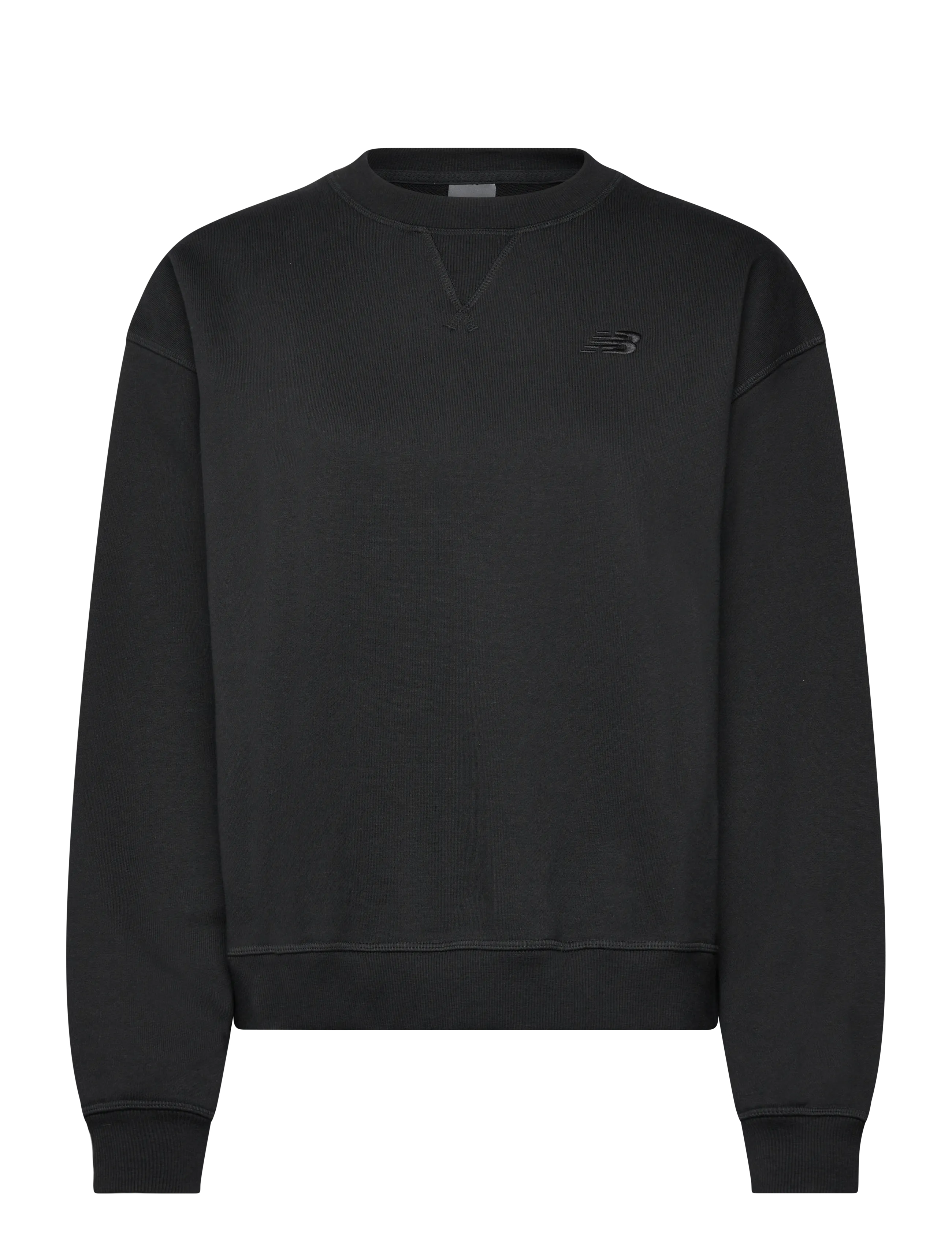 Athletics French Terry Crew - BLACK