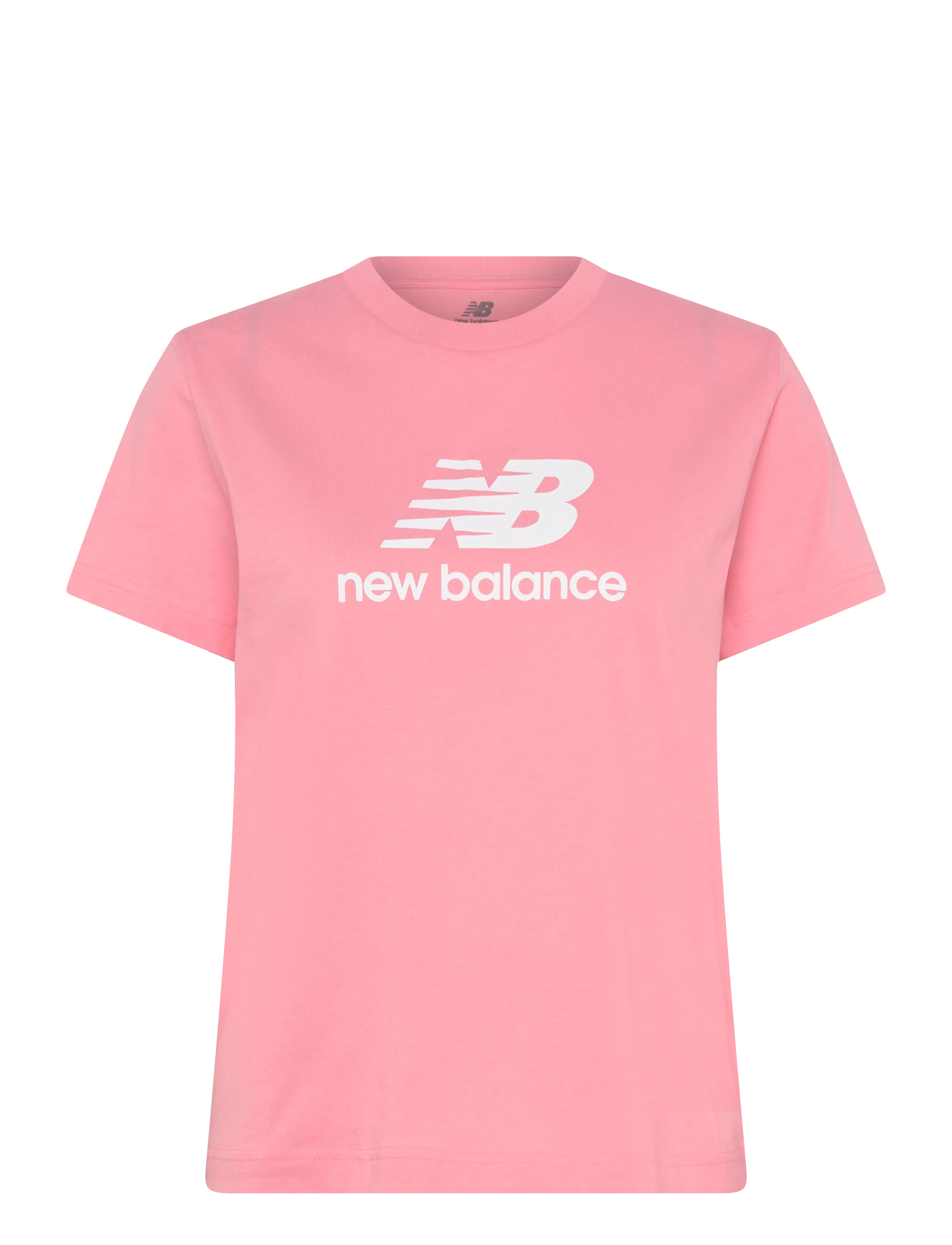 New Balance Sport Essentials Jersey Logo T-Shirt - Kläder - DOUBLE BUBBLE / pink/rose