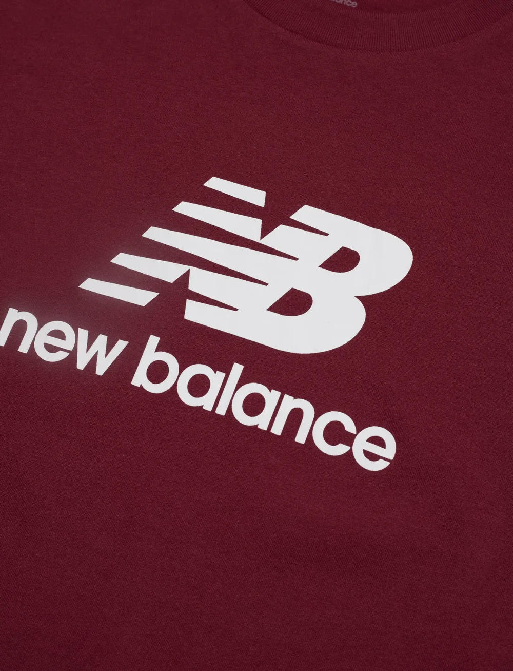 New Balance - Sport Essentials Jersey Logo T-Shirt - t-shirts - monarch burgundy - 2