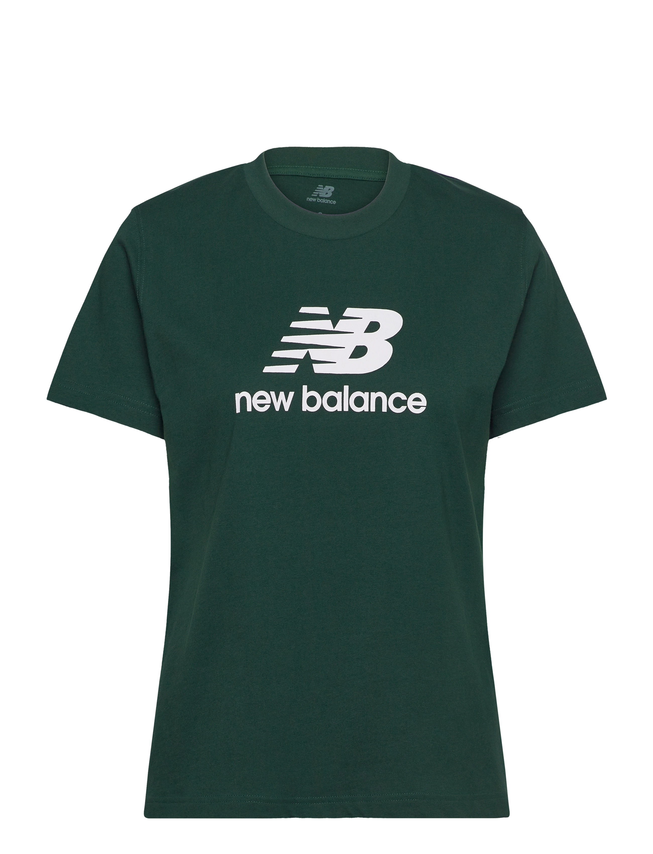 New Balance Sport Essentials Jersey Logo T-Shirt - Tops & T-shirts - NIGHTWATCH GREEN / green