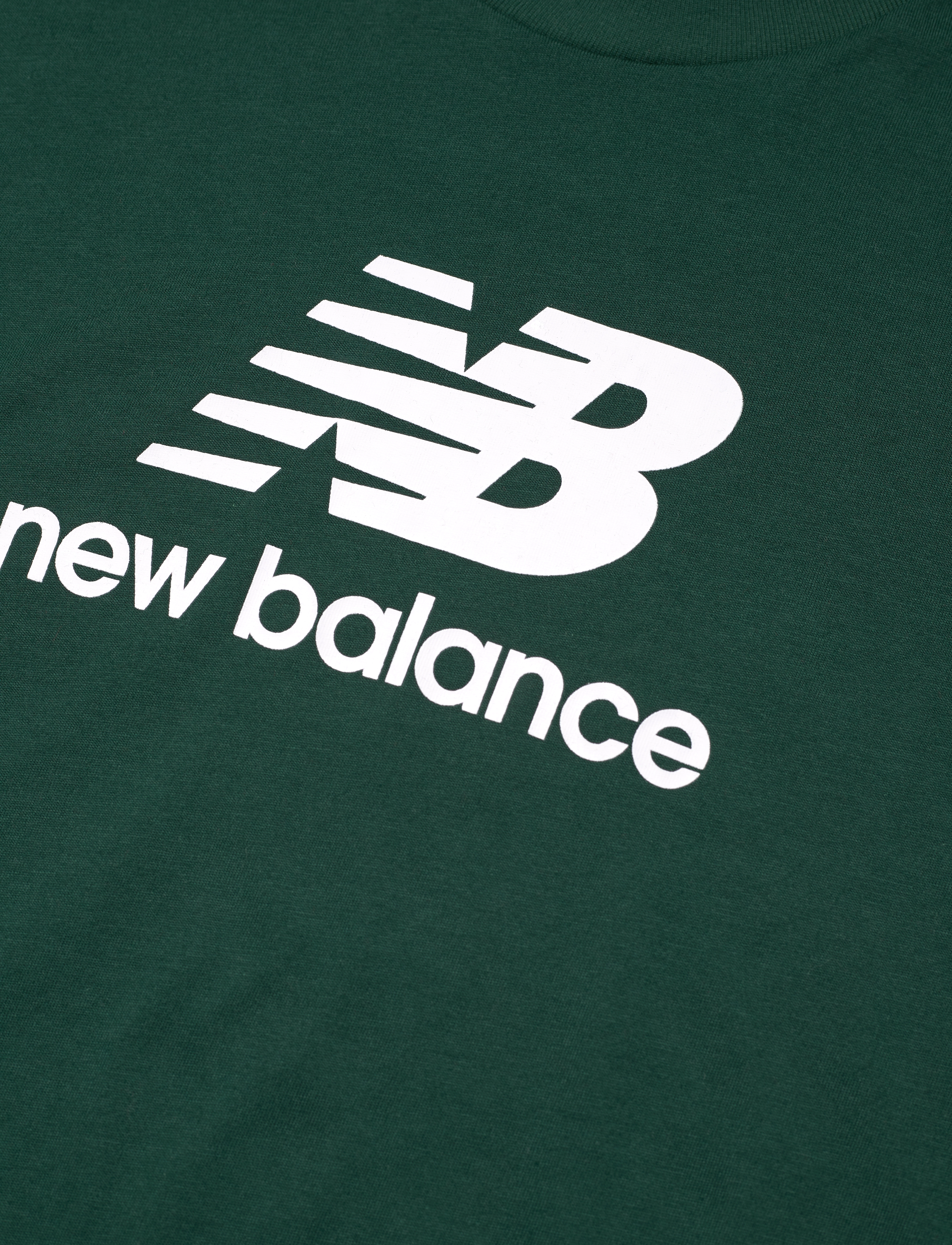 New Balance - Sport Essentials Jersey Logo T-Shirt - t-shirts - nightwatch green - 2