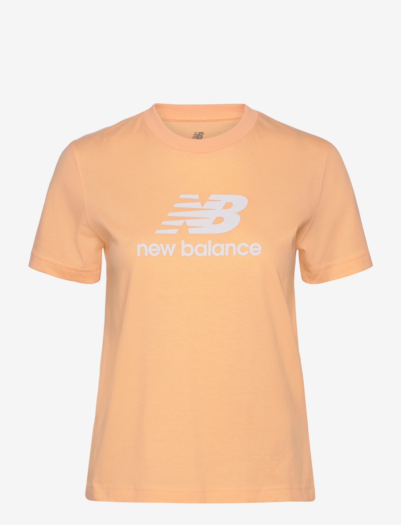 New Balance - Sport Essentials Jersey Logo T-Shirt - t-shirts - peach blossom - 0