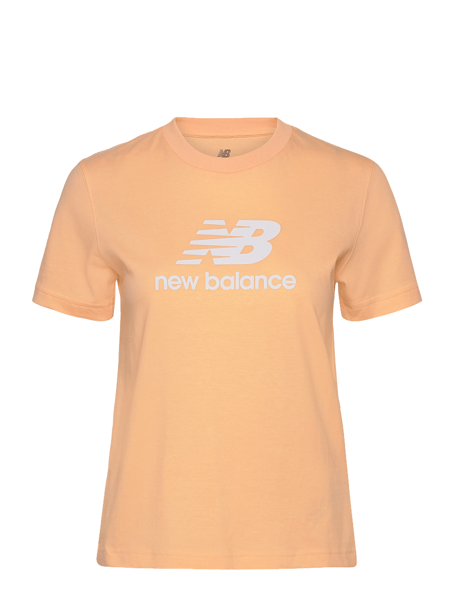 New Balance - Sport Essentials Jersey Logo T-Shirt - t-shirts - peach blossom - 0