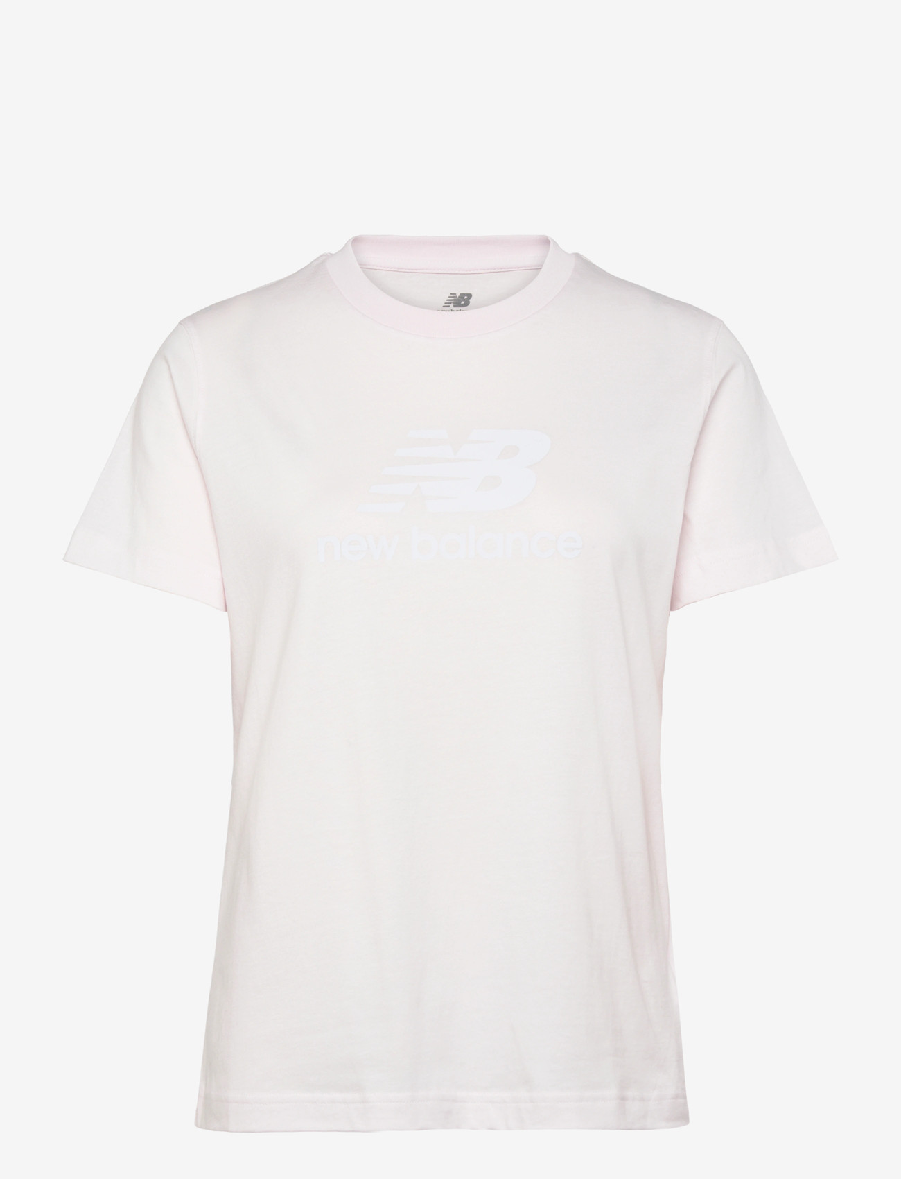New Balance - Sport Essentials Jersey Logo T-Shirt - t-shirts - pink salt - 0
