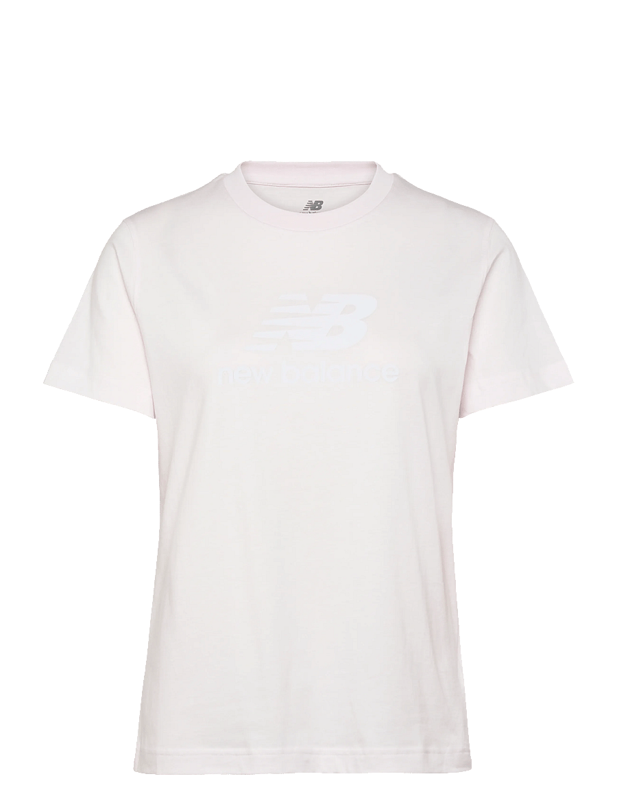 New Balance - Sport Essentials Jersey Logo T-Shirt - t-shirts - pink salt - 0