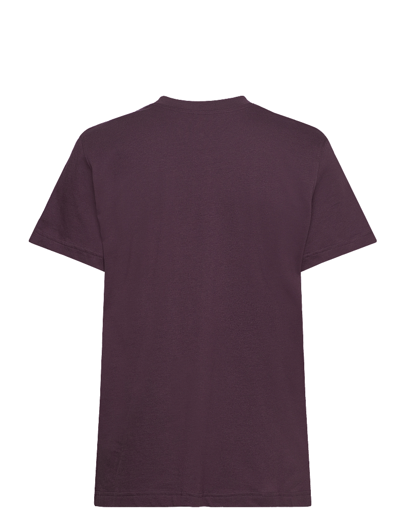 New Balance - Sport Essentials Jersey Logo T-Shirt - t-shirts - plum brown - 1