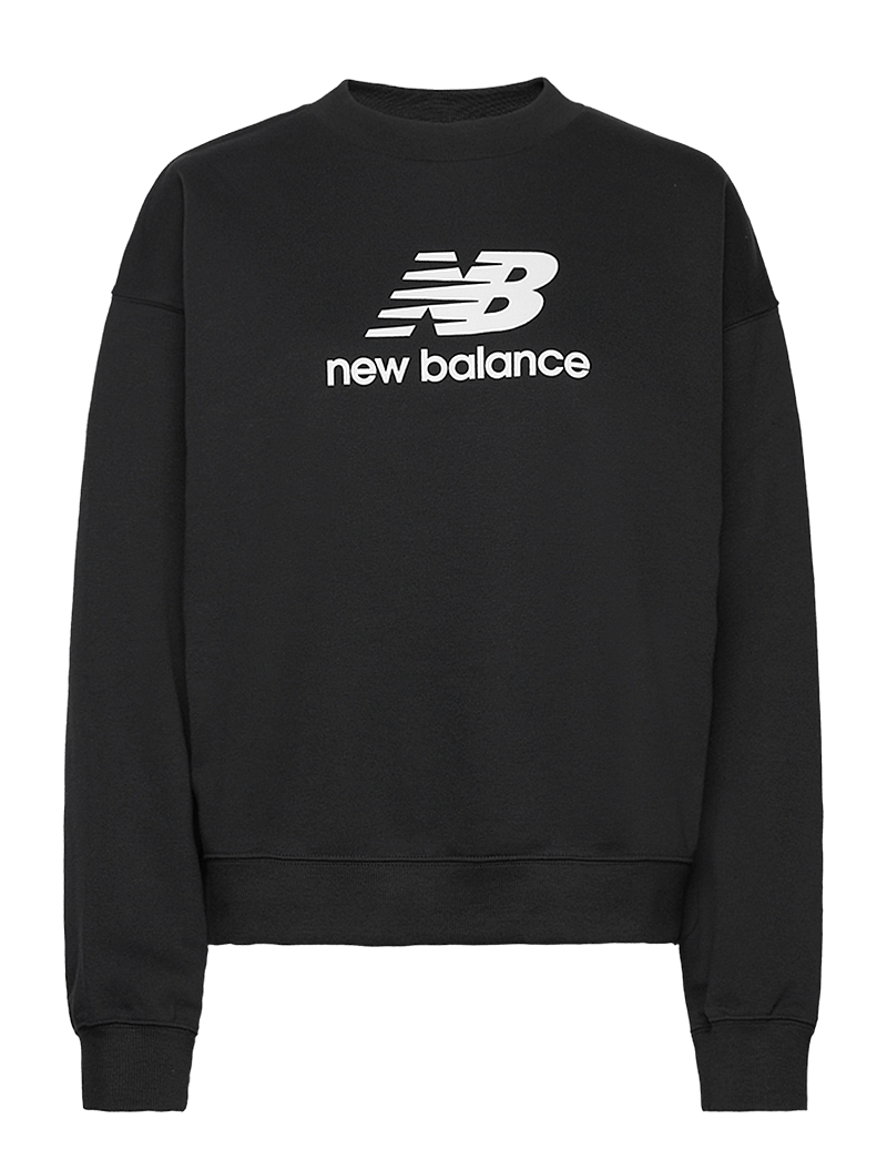 New Balance - Sport Essentials French Terry Logo Crew - Överdelar - black - 0