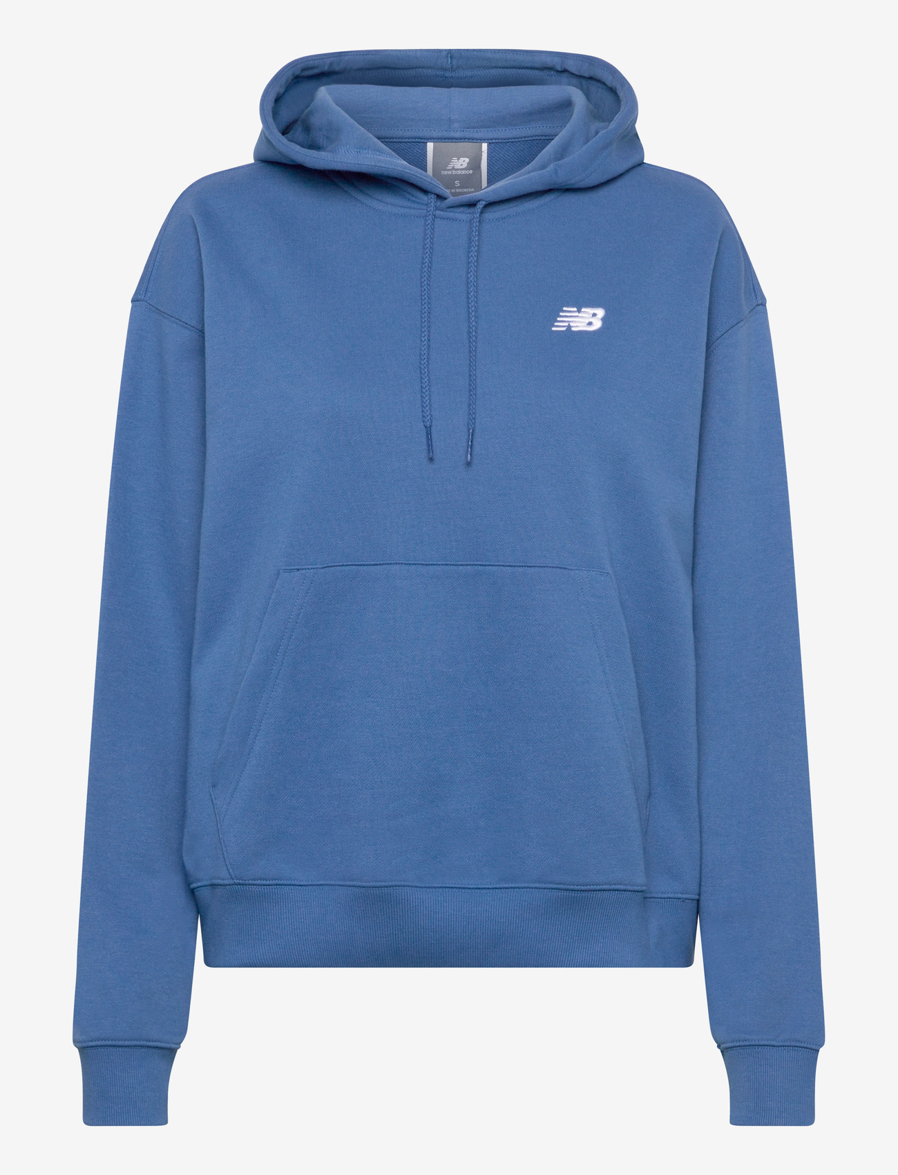 New Balance - Sport Essentials French Terry Hoodie - tops - blue agate - 0