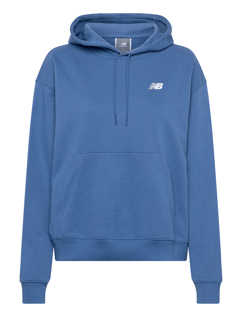 New Balance - Sport Essentials French Terry Hoodie - oberteile - blue agate - 0