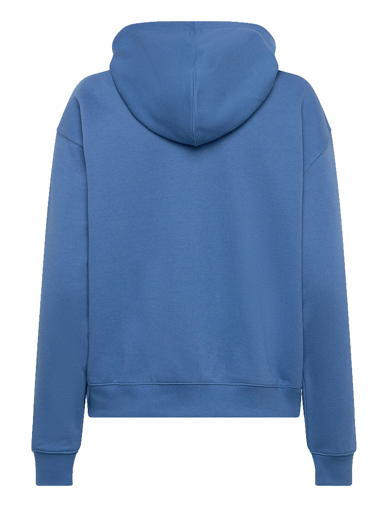 New Balance - Sport Essentials French Terry Hoodie - oberteile - blue agate - 1