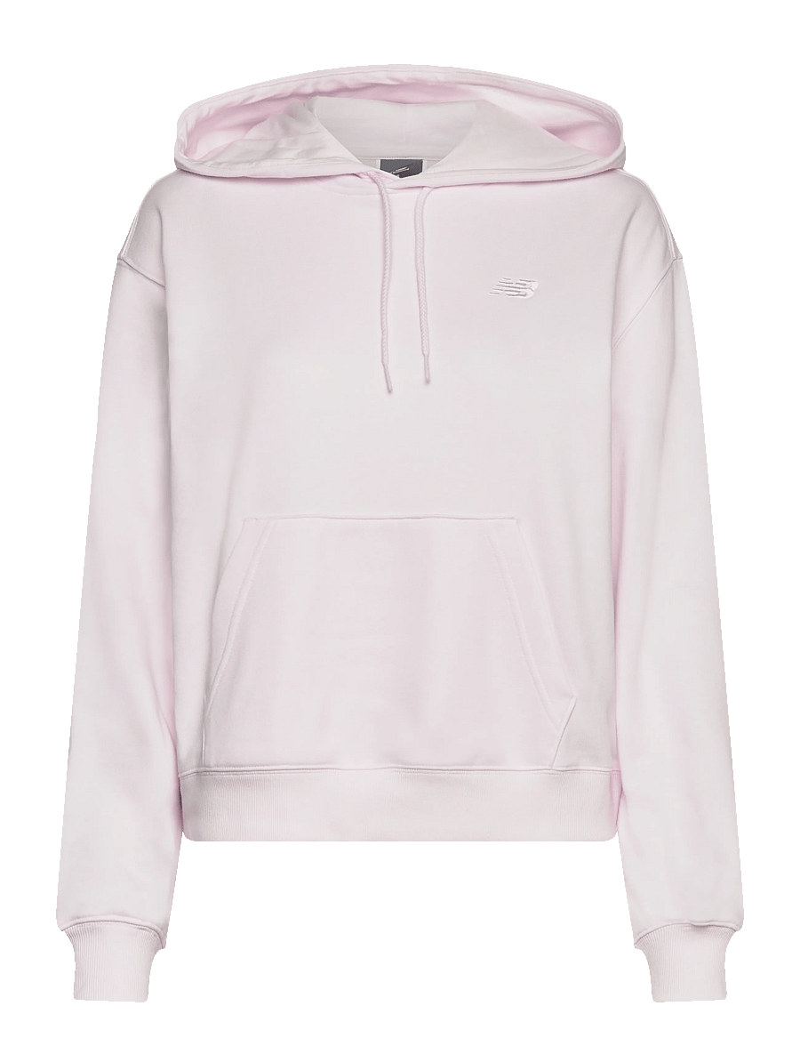 New Balance - Sport Essentials French Terry Hoodie - dressipluusid ja pusad - pink salt - 0