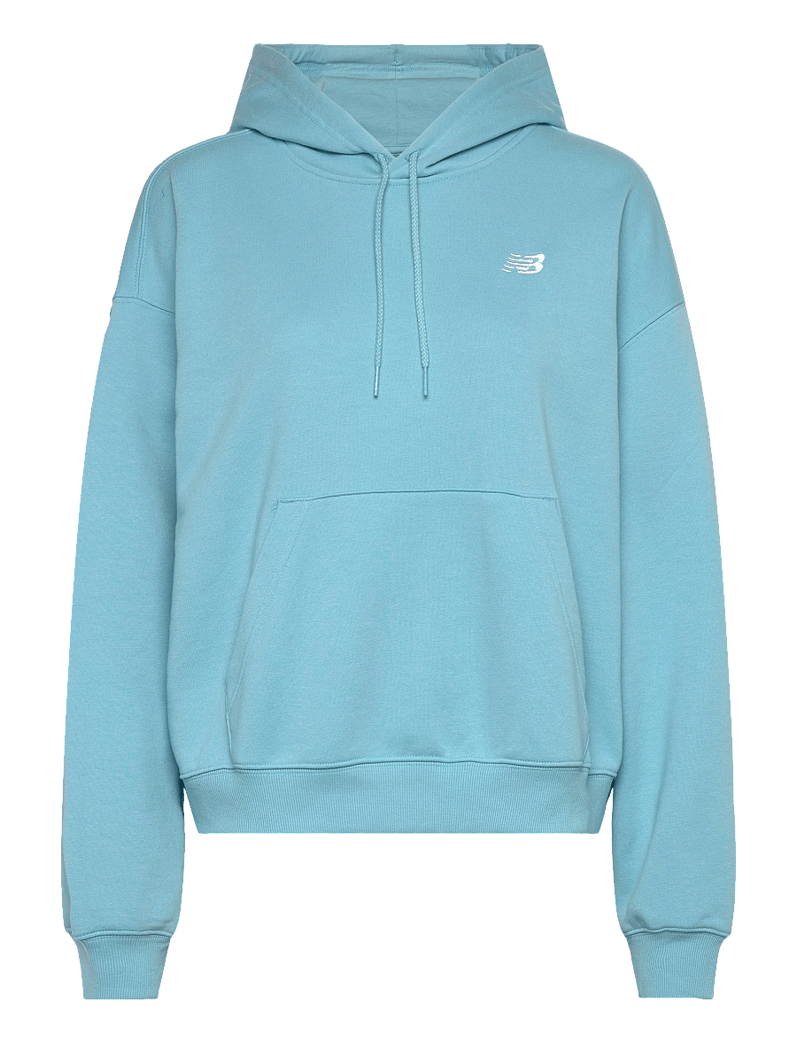 New Balance - Sport Essentials French Terry Hoodie - dressipluusid ja pusad - taffy blue - 0
