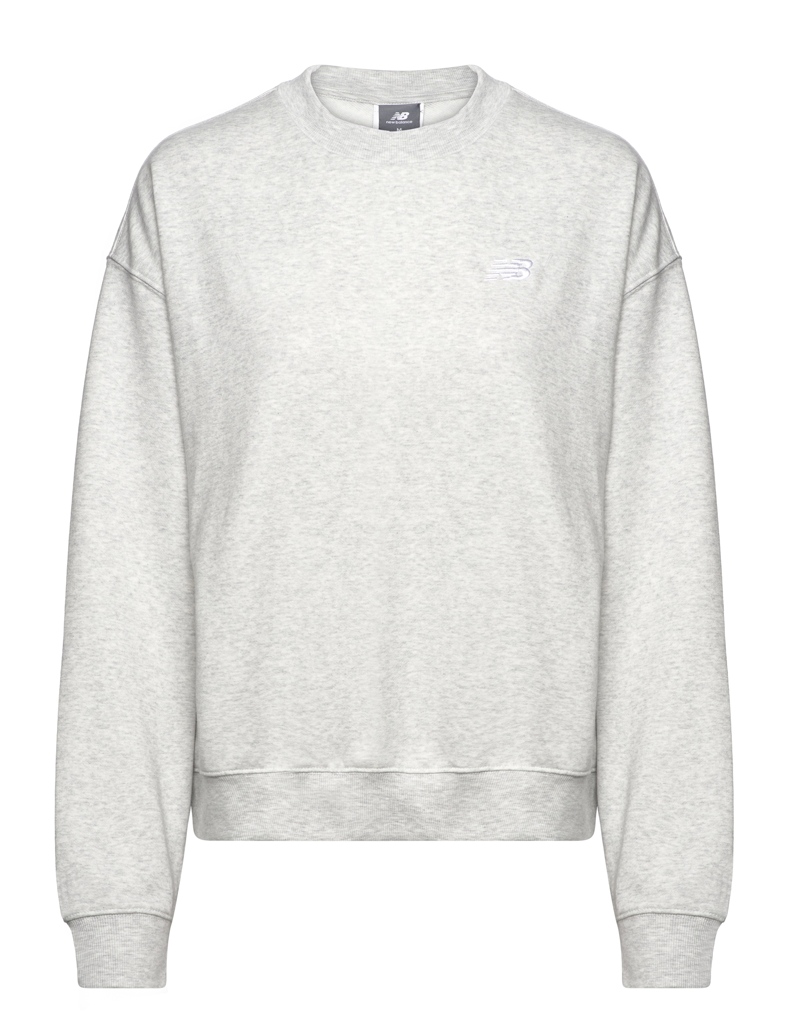 New Balance Sport Essentials French Terry Crew - New Balance - ASH HEATHER / grey