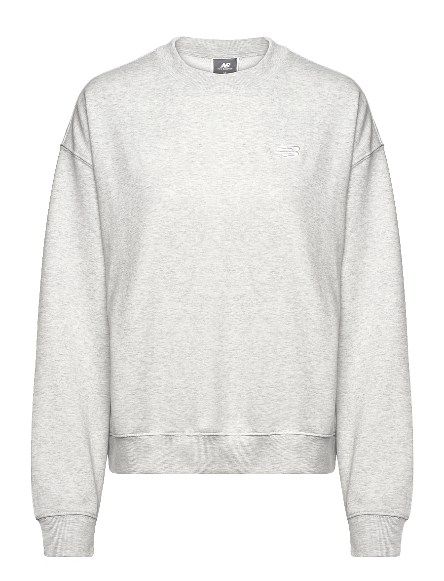 New Balance - Sport Essentials French Terry Crew - oberteile - ash heather - 1