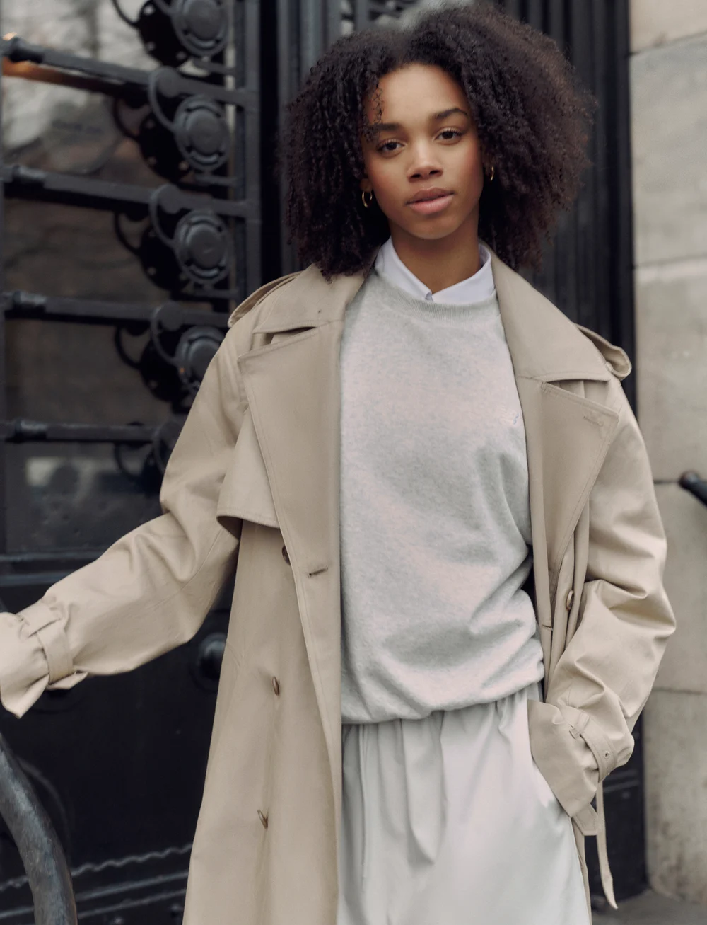 New Balance - Sport Essentials French Terry Crew - oberteile - ash heather - 4