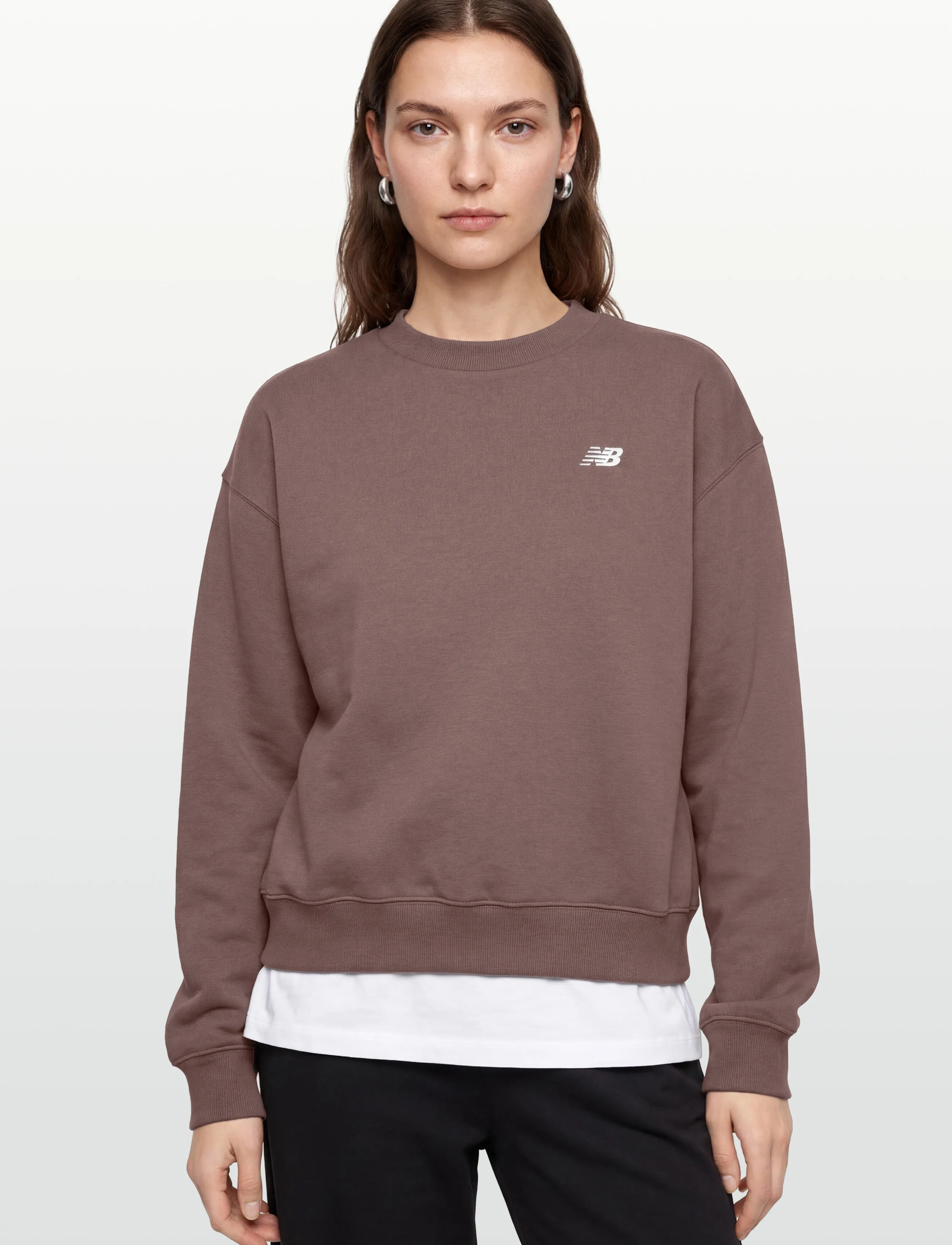 New Balance - Sport Essentials French Terry Crew - sweatshirts - cortado - 3
