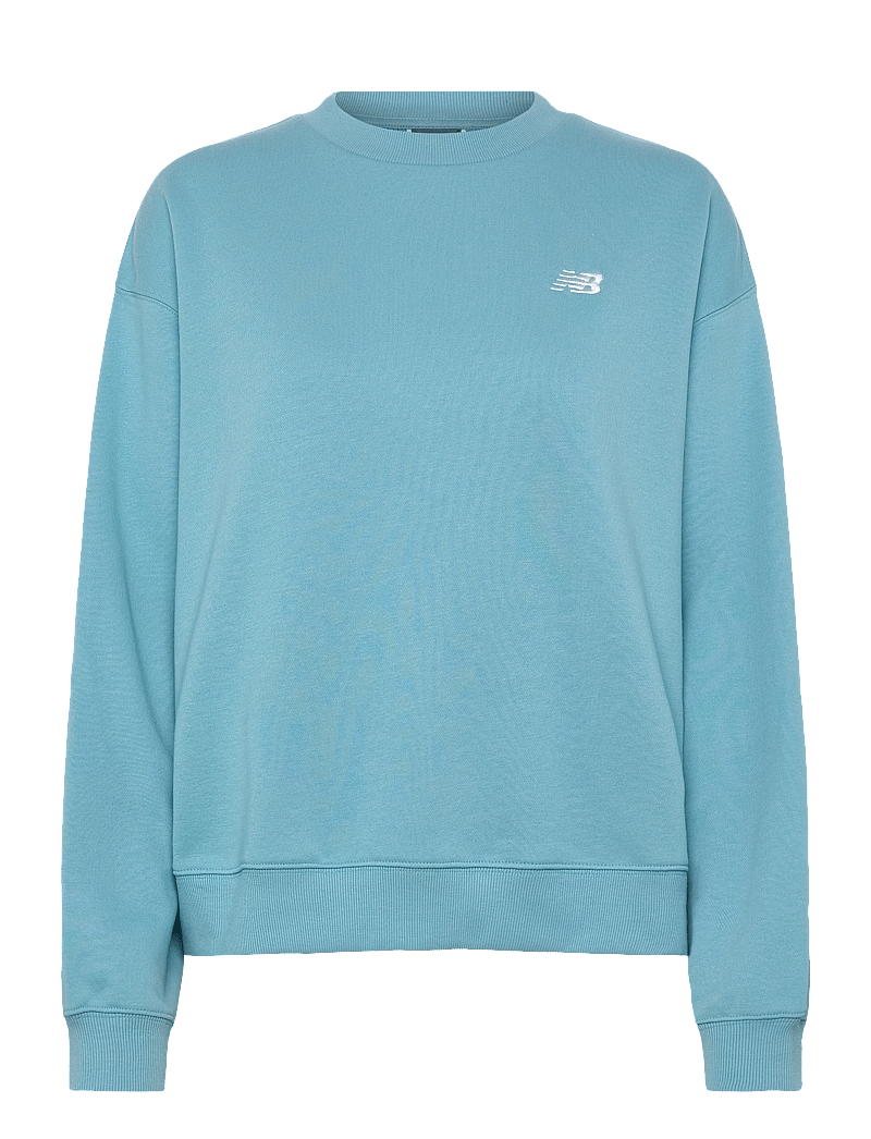 New Balance - Sport Essentials French Terry Crew - Överdelar - taffy blue - 0