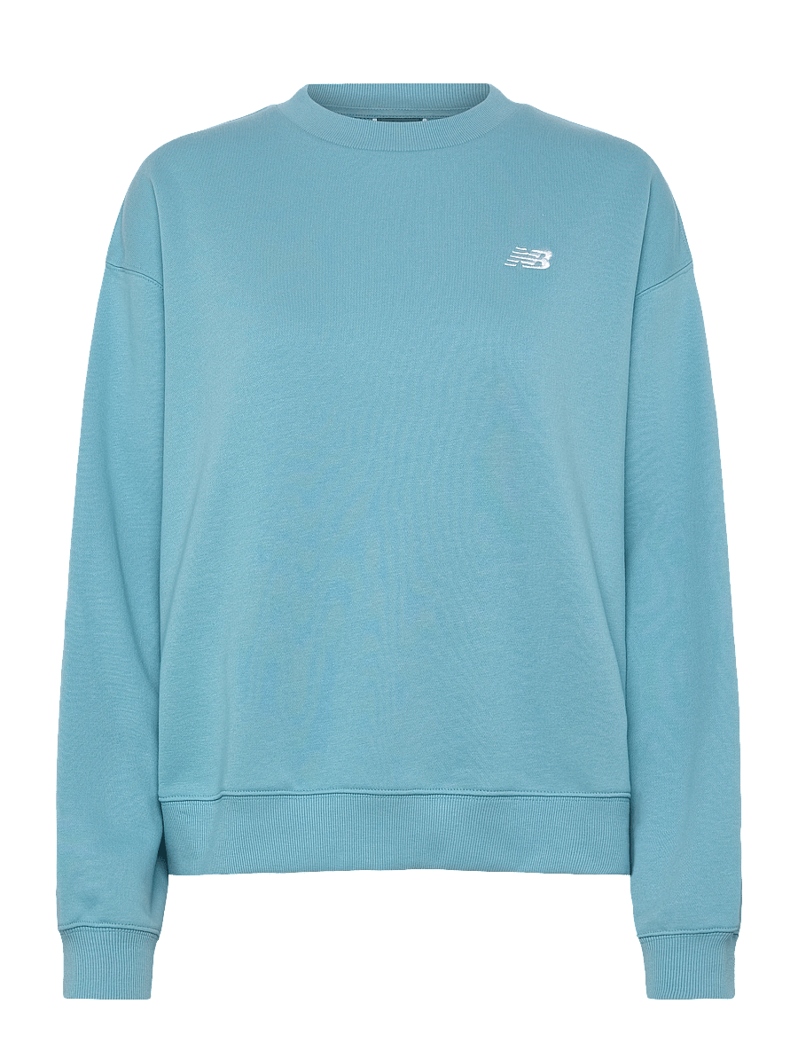 New Balance - Sport Essentials French Terry Crew - oberteile - taffy blue - 0