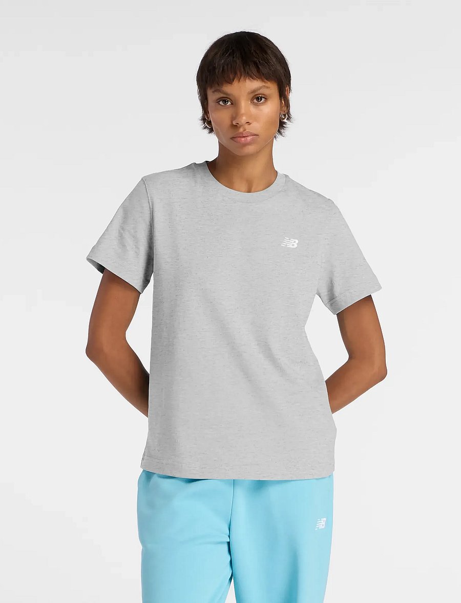 New Balance - Sport Essentials Jersey T-Shirt - alussärgid ja t-särgid - athletic grey - 0