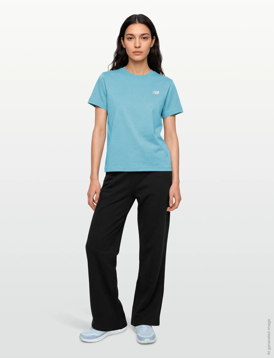 New Balance - Sport Essentials Jersey T-Shirt - t-shirts - taffy blue - 0