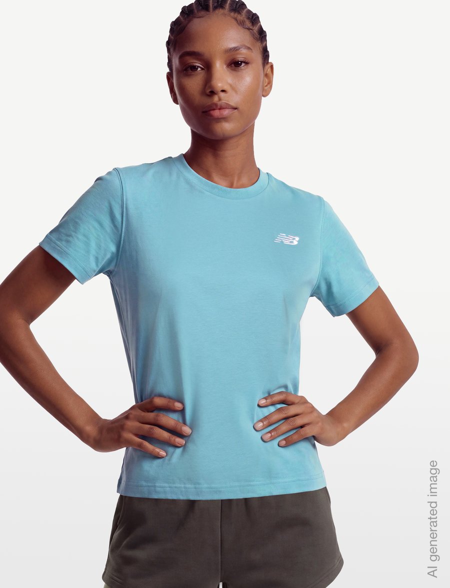 New Balance - Sport Essentials Jersey T-Shirt - t-shirts - taffy blue - 3