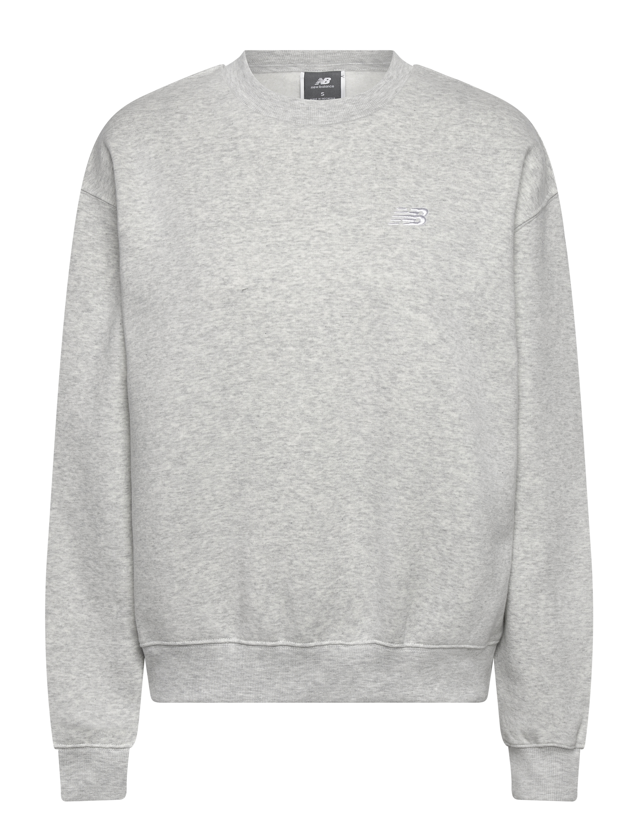NEW BALANCE Sport Essentials Fleece Crew Grau - XXL - Damen