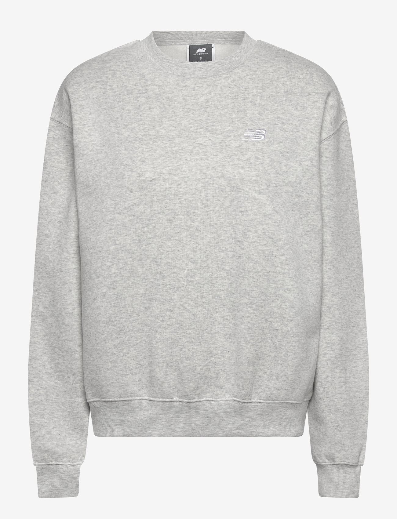 New Balance - Sport Essentials Fleece Crew - dressipluusid - ash heather - 1