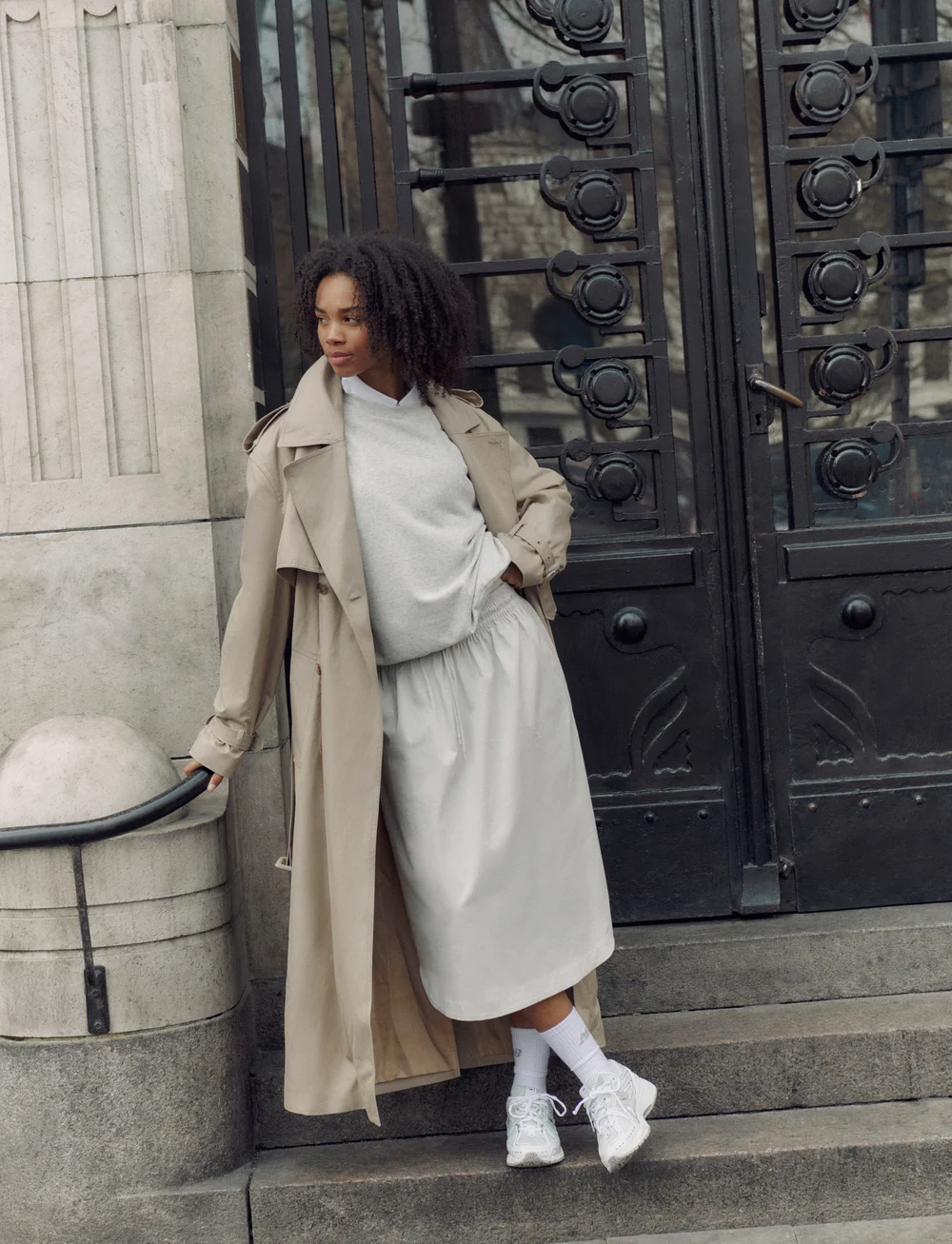 New Balance - Sport Essentials Fleece Crew - oberteile - ash heather - 4