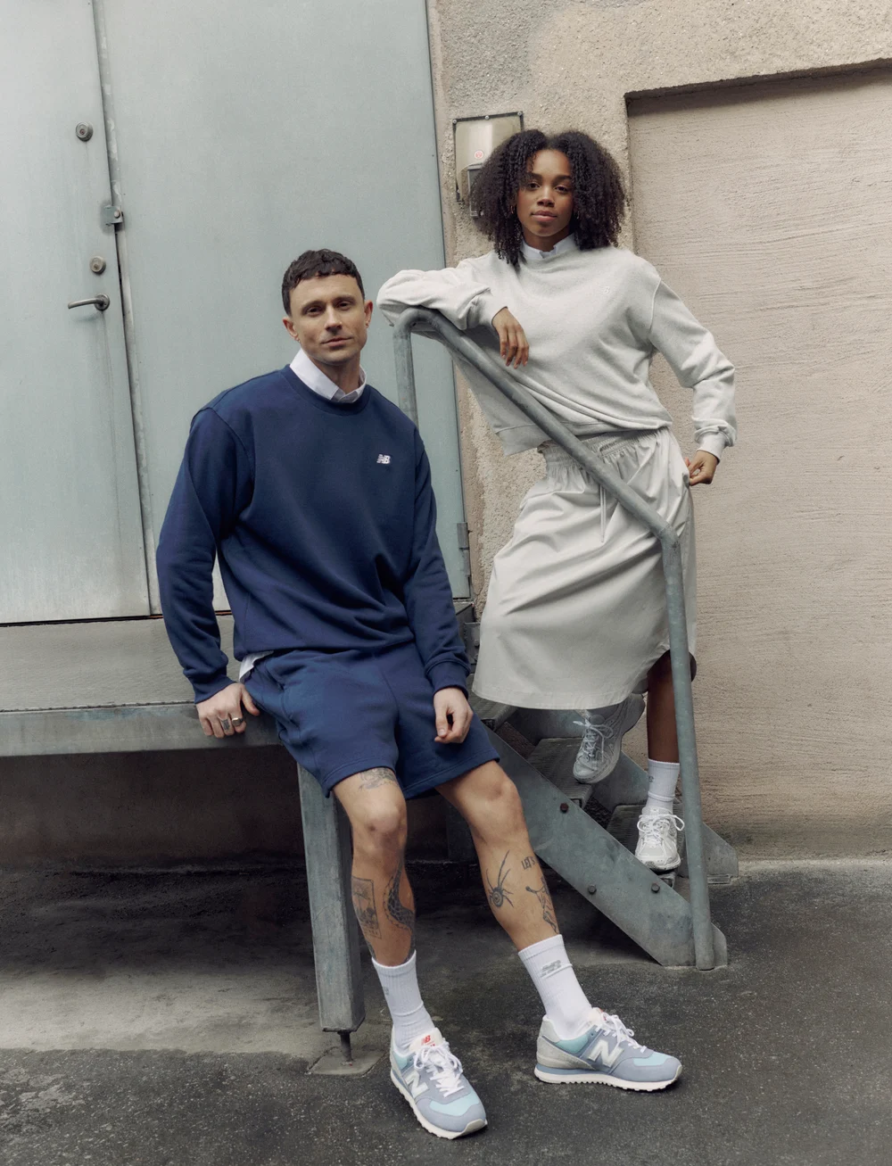 New Balance - Sport Essentials Fleece Crew - oberteile - ash heather - 5