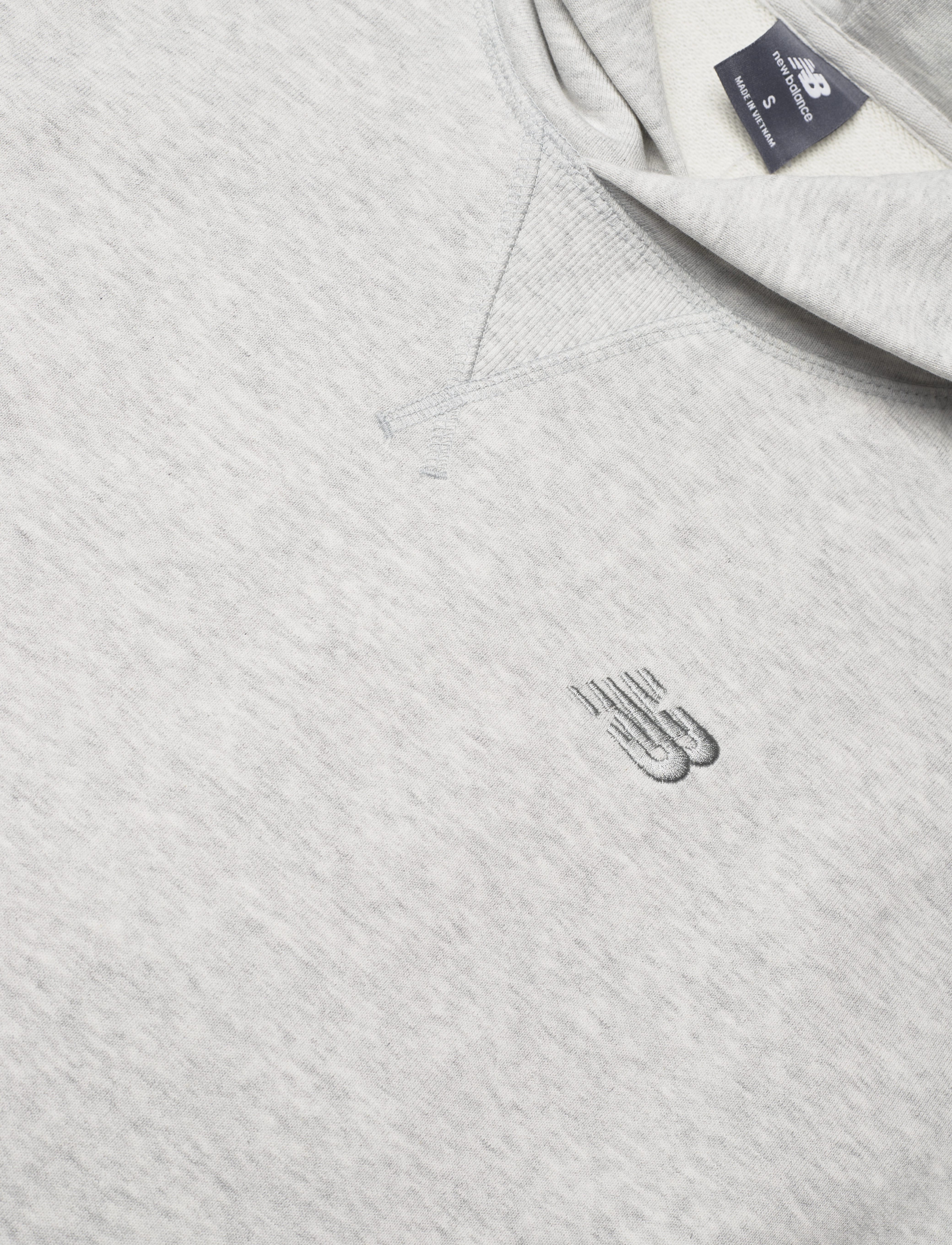 New Balance - Athletics French Terry Hoodie - overdele - ash heather - 2