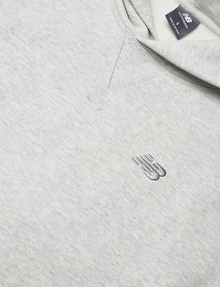 New Balance - Athletics French Terry Hoodie - tops - ash heather - 2