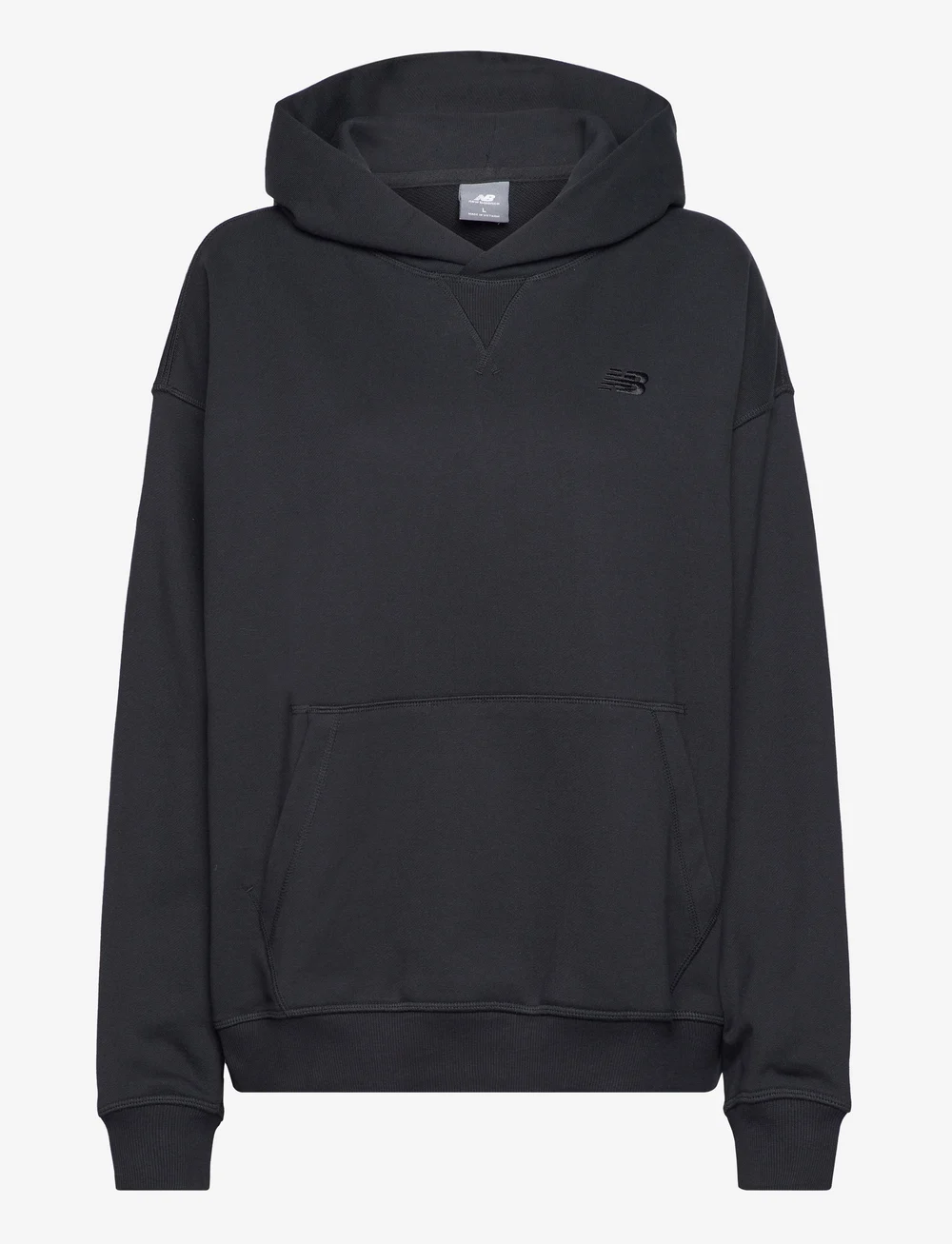 New Balance - Athletics French Terry Hoodie - overdele - black - 0