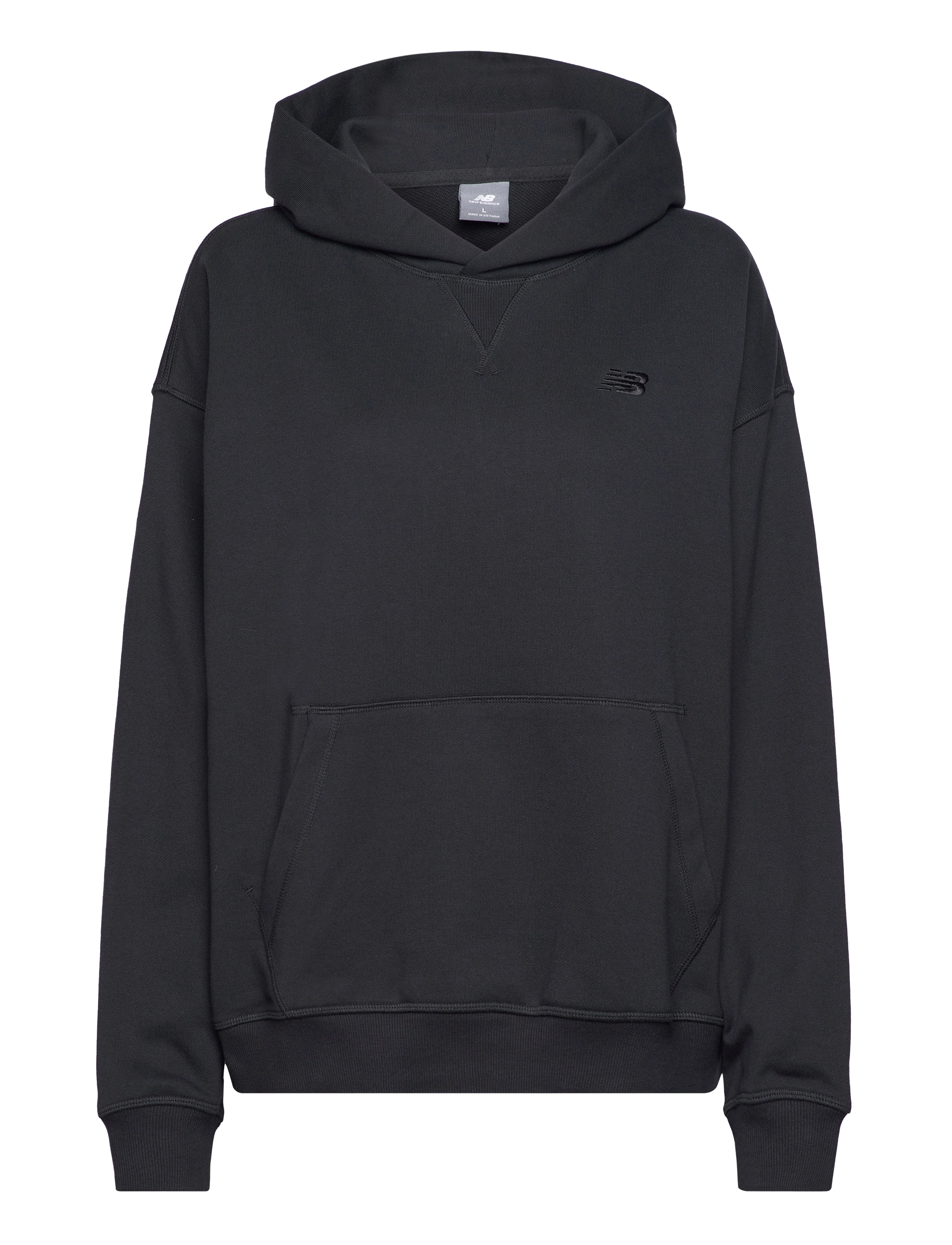 New Balance Athletics French Terry Hoodie - New Balance - BLACK / black