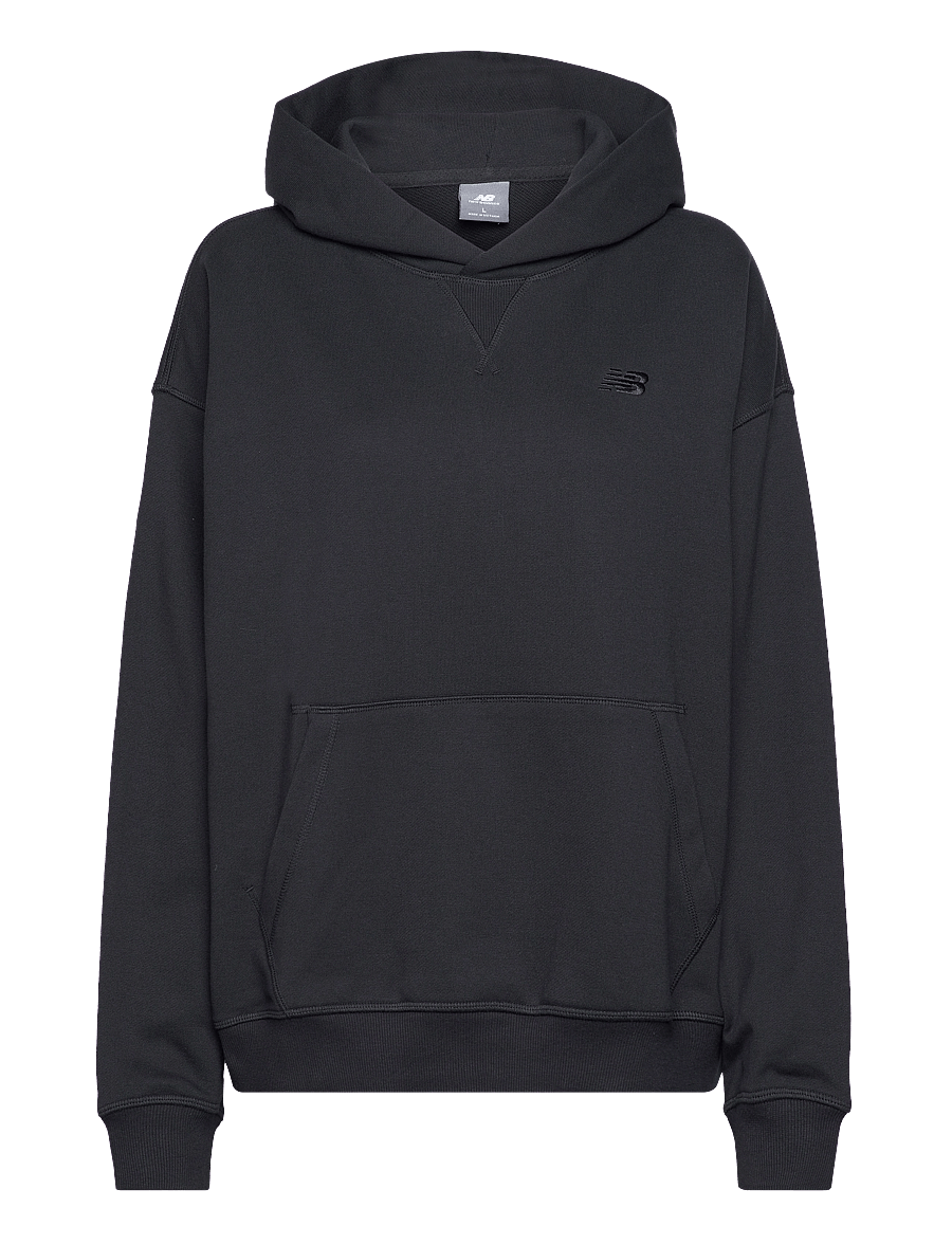 New Balance - Athletics French Terry Hoodie - huvtröjor - black - 0