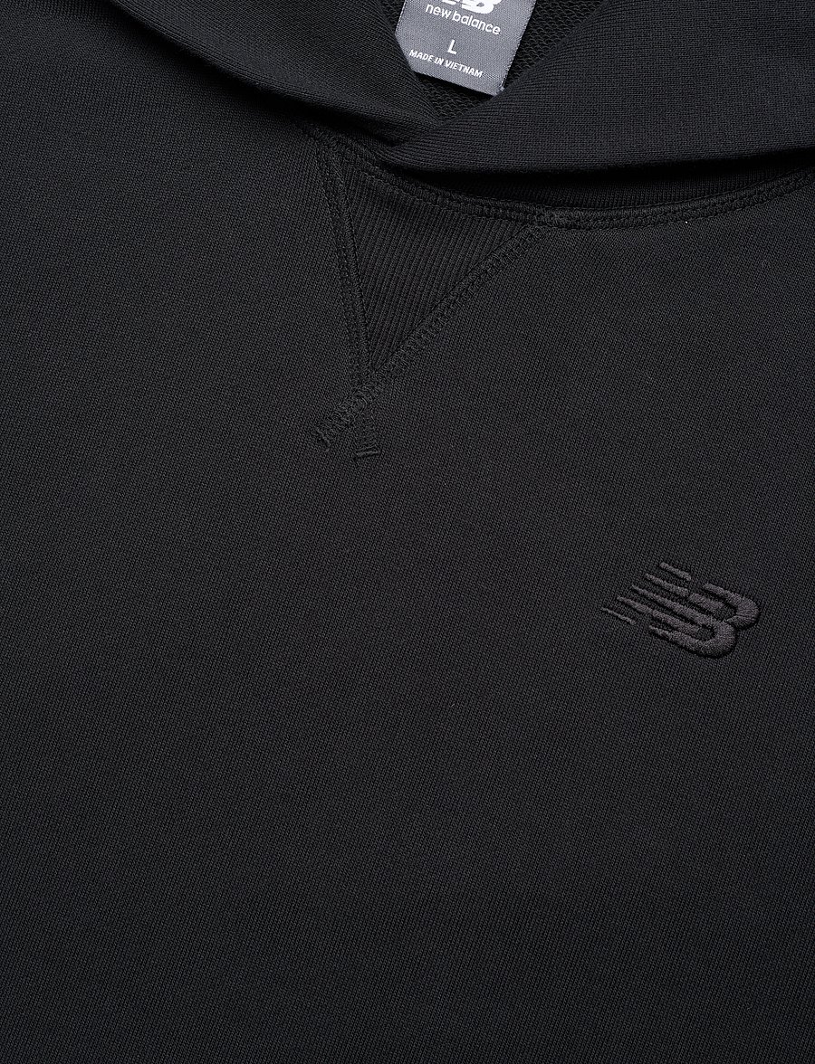 New Balance - Athletics French Terry Hoodie - huvtröjor - black - 2